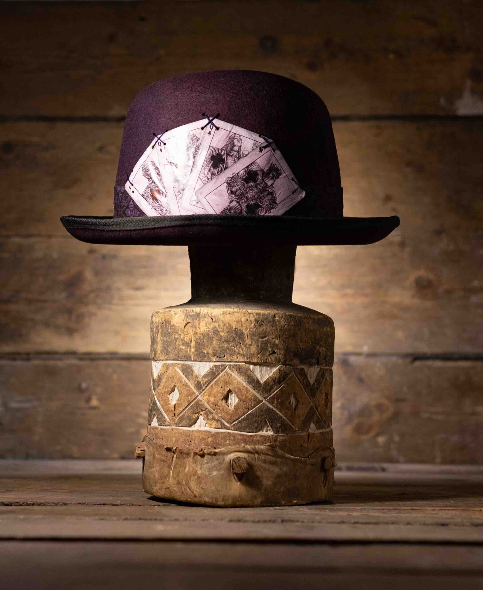 Uvalo - Blunt Panga - African Luxury Felt Hats Hand-blocked in Cape Town, SA.