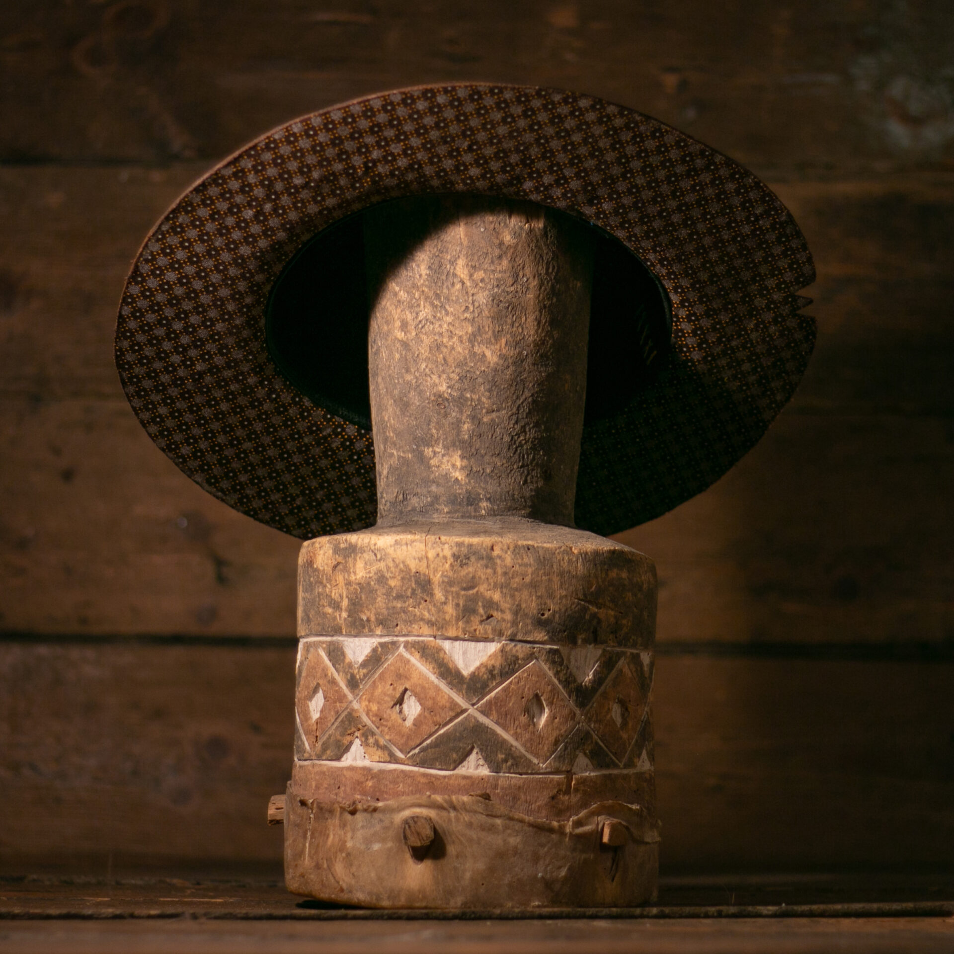 Kianga - Blunt Panga - African Luxury Felt Hats Hand-blocked in Cape Town, SA.