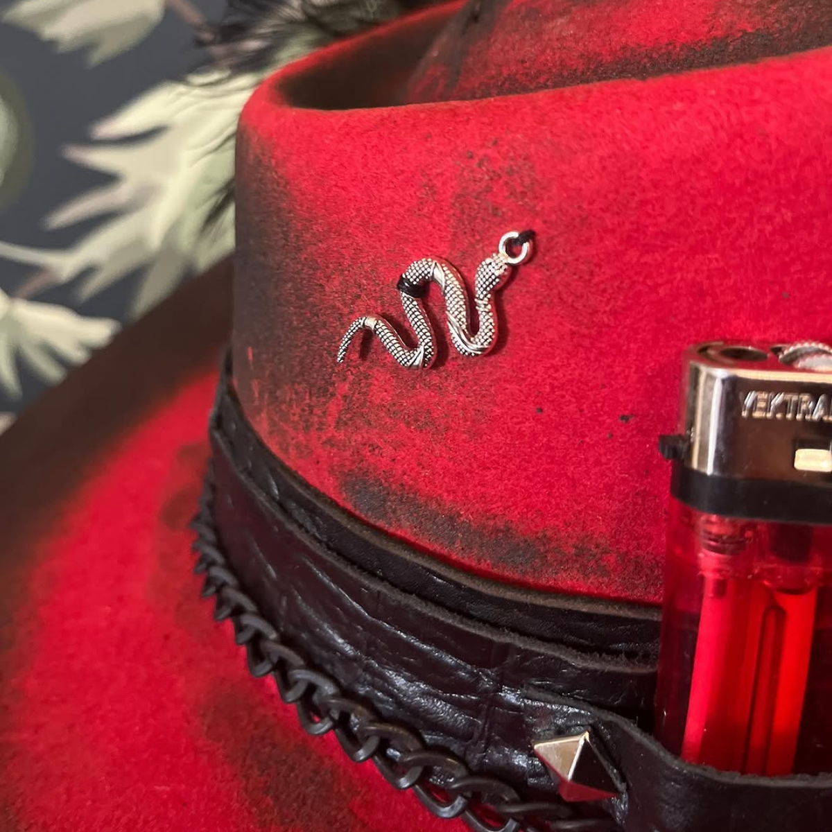 Red Skull Hat