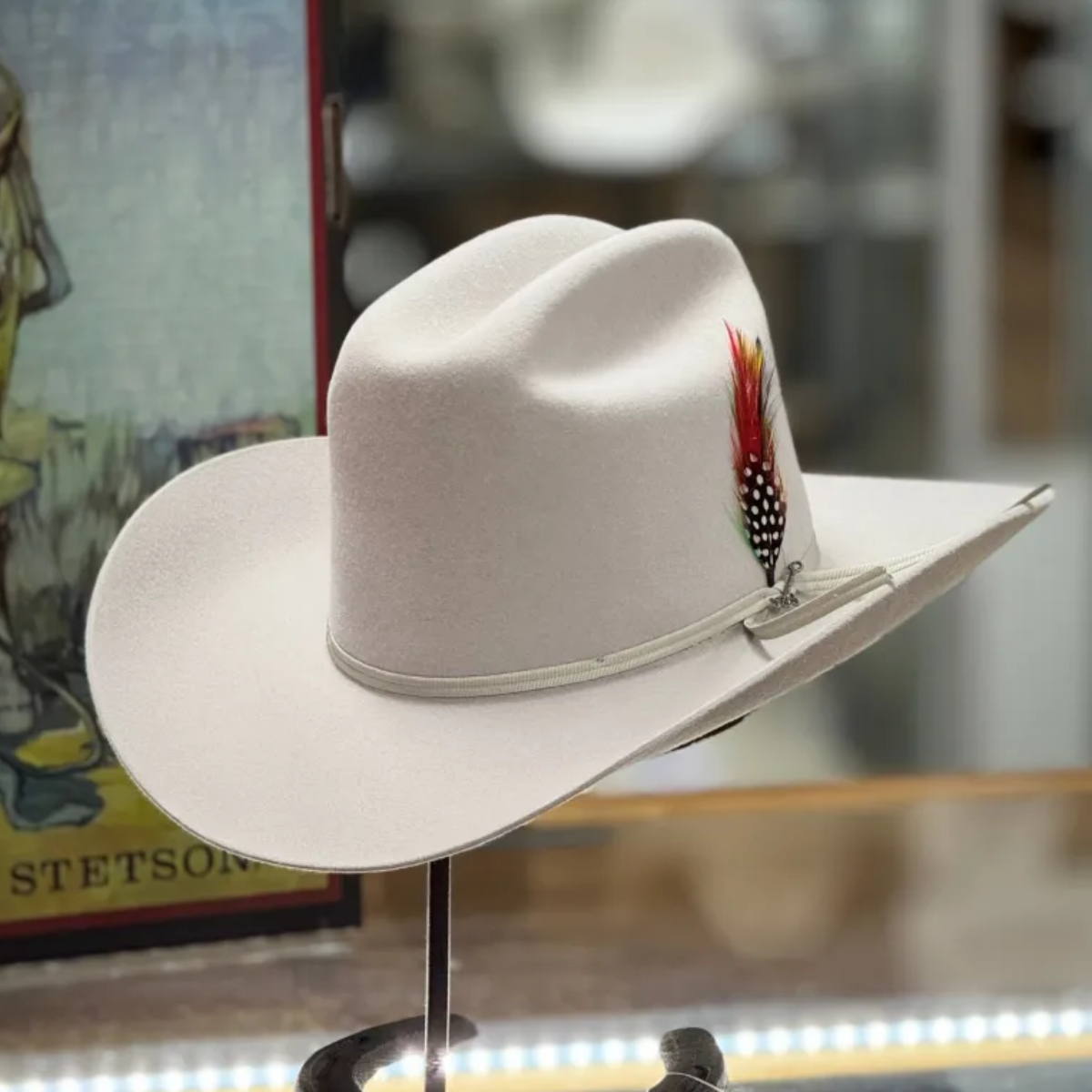 STETSON 6X RANCHER COPA ALTA SILVER GREY