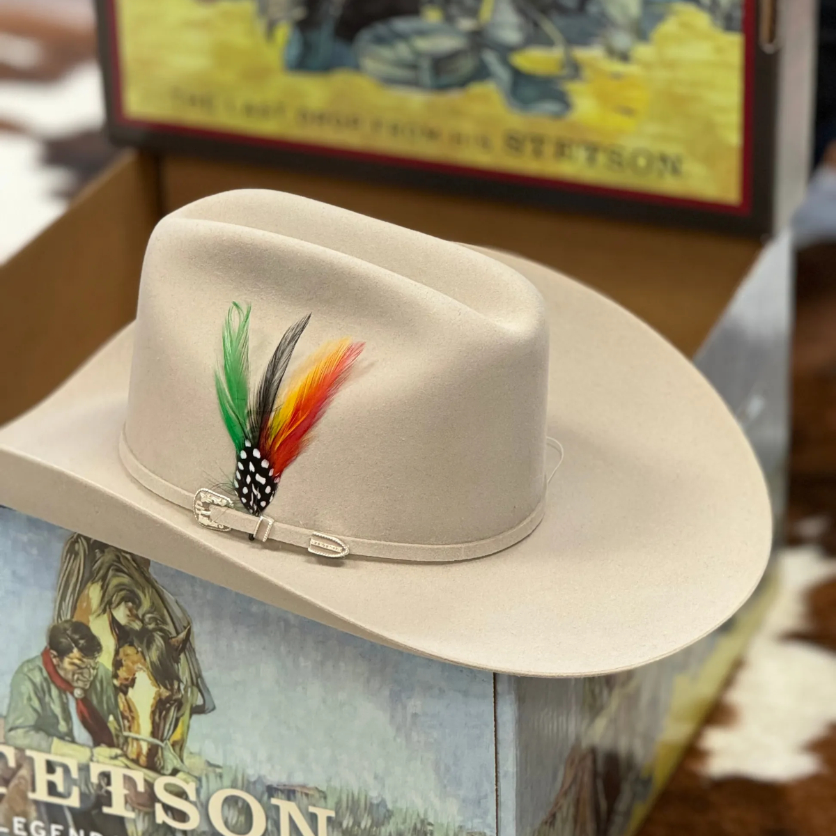 6X Skyline Cowboy Hat- Silver Grey