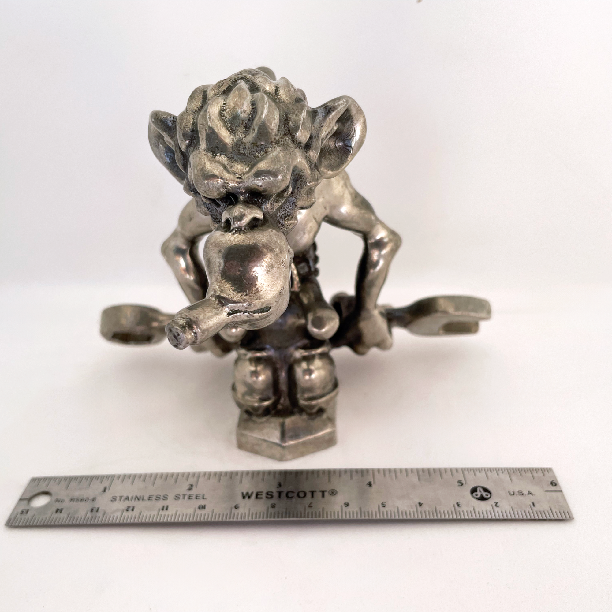 Grease Monkey Knuckle Dragger Hood Ornament