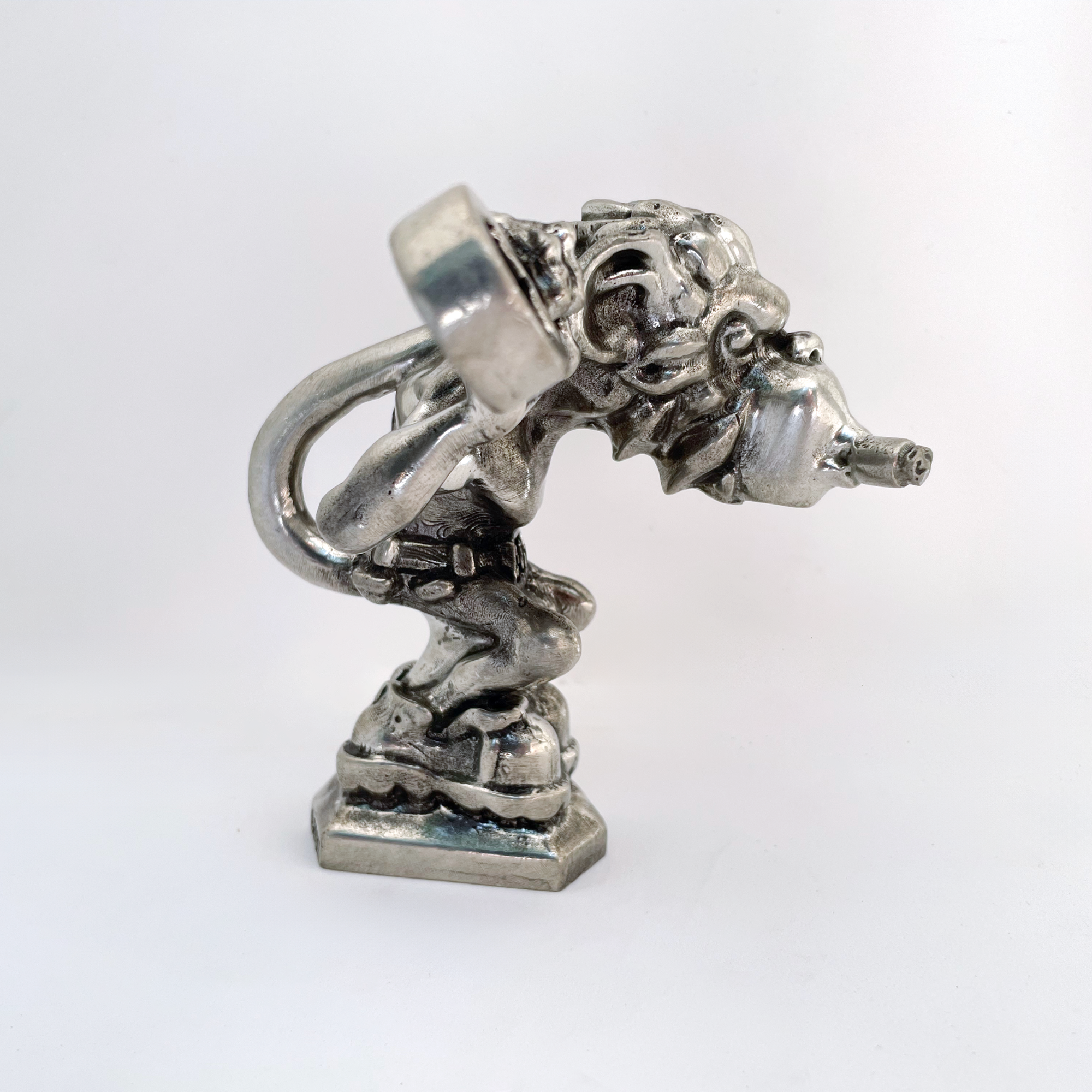 Grease Monkey Mechanic Hood Ornament