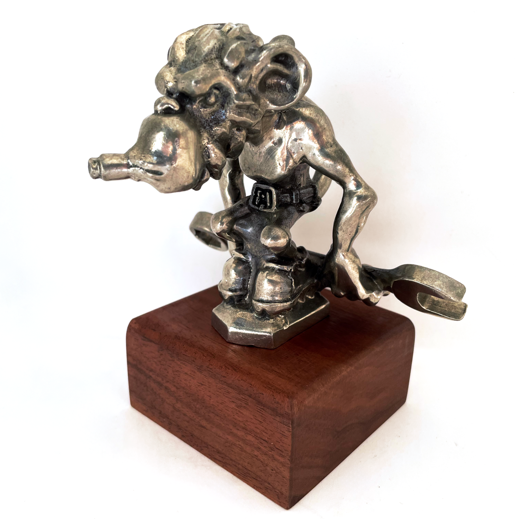 Grease Monkey Knuckle Dragger Hood Ornament