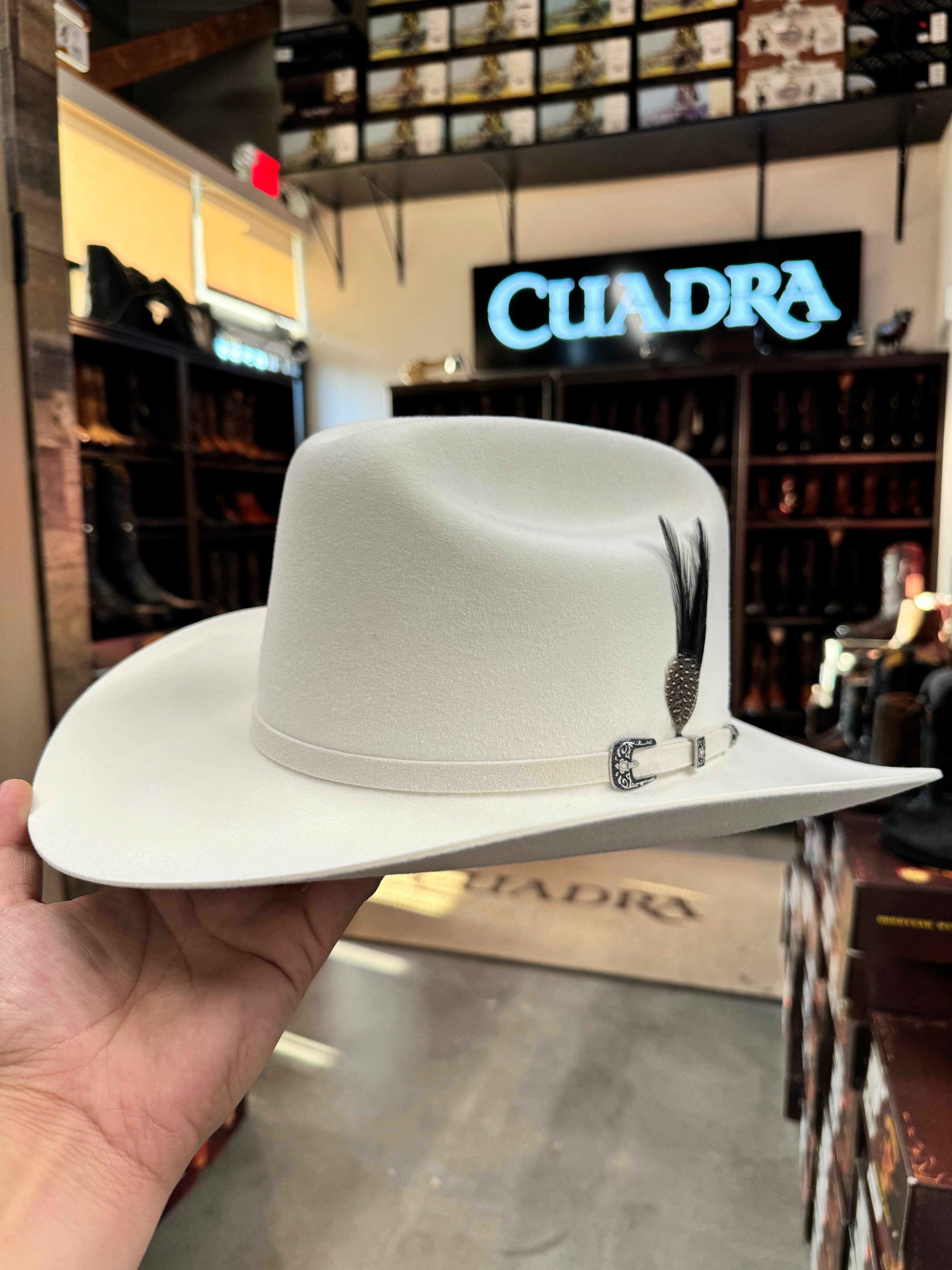 Tejana 30x Horma Sinaloa by Cuernos Chuecos (Blanca)