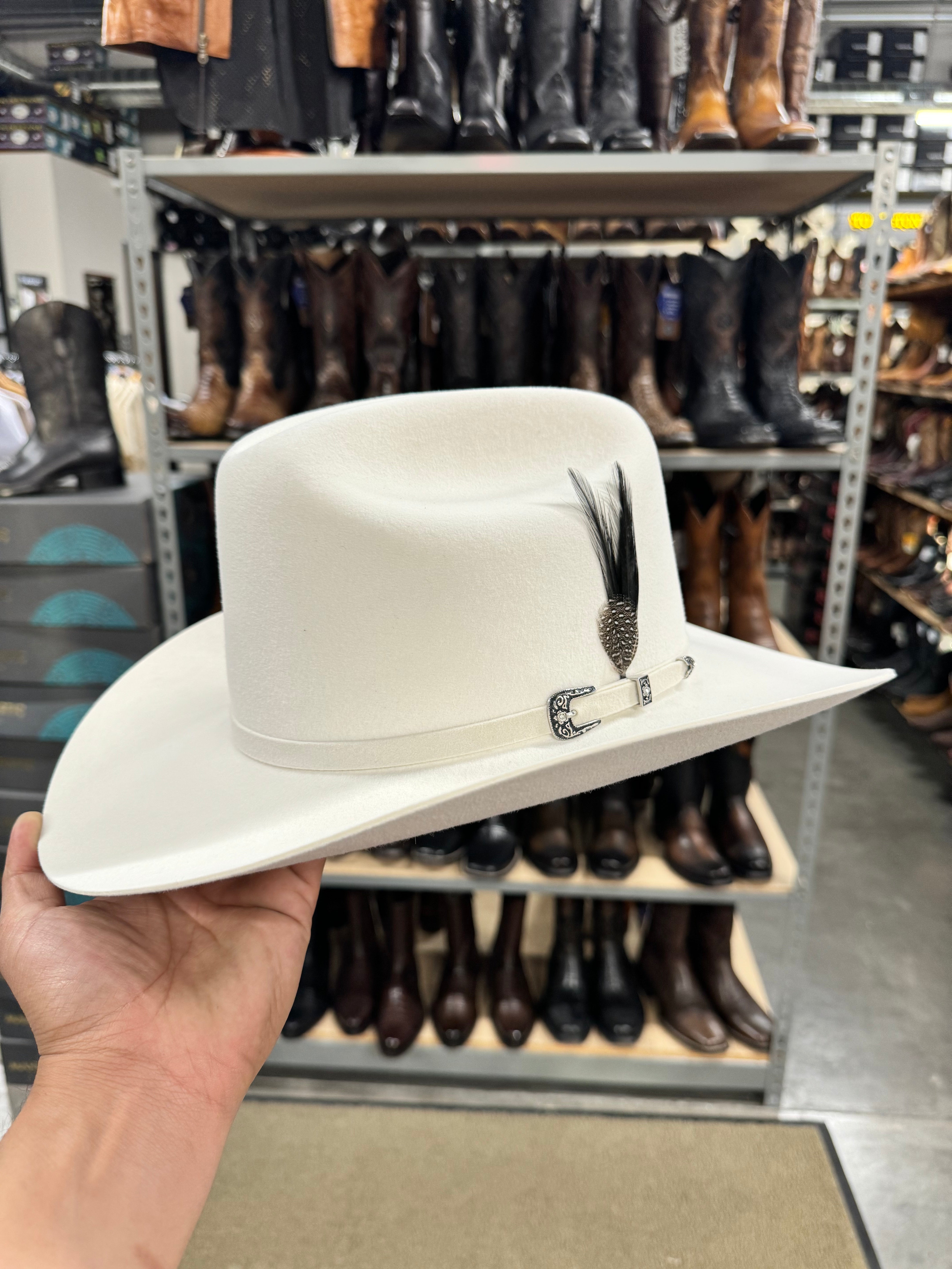 Tejana 30x Horma Sinaloa by Cuernos Chuecos (Blanca)