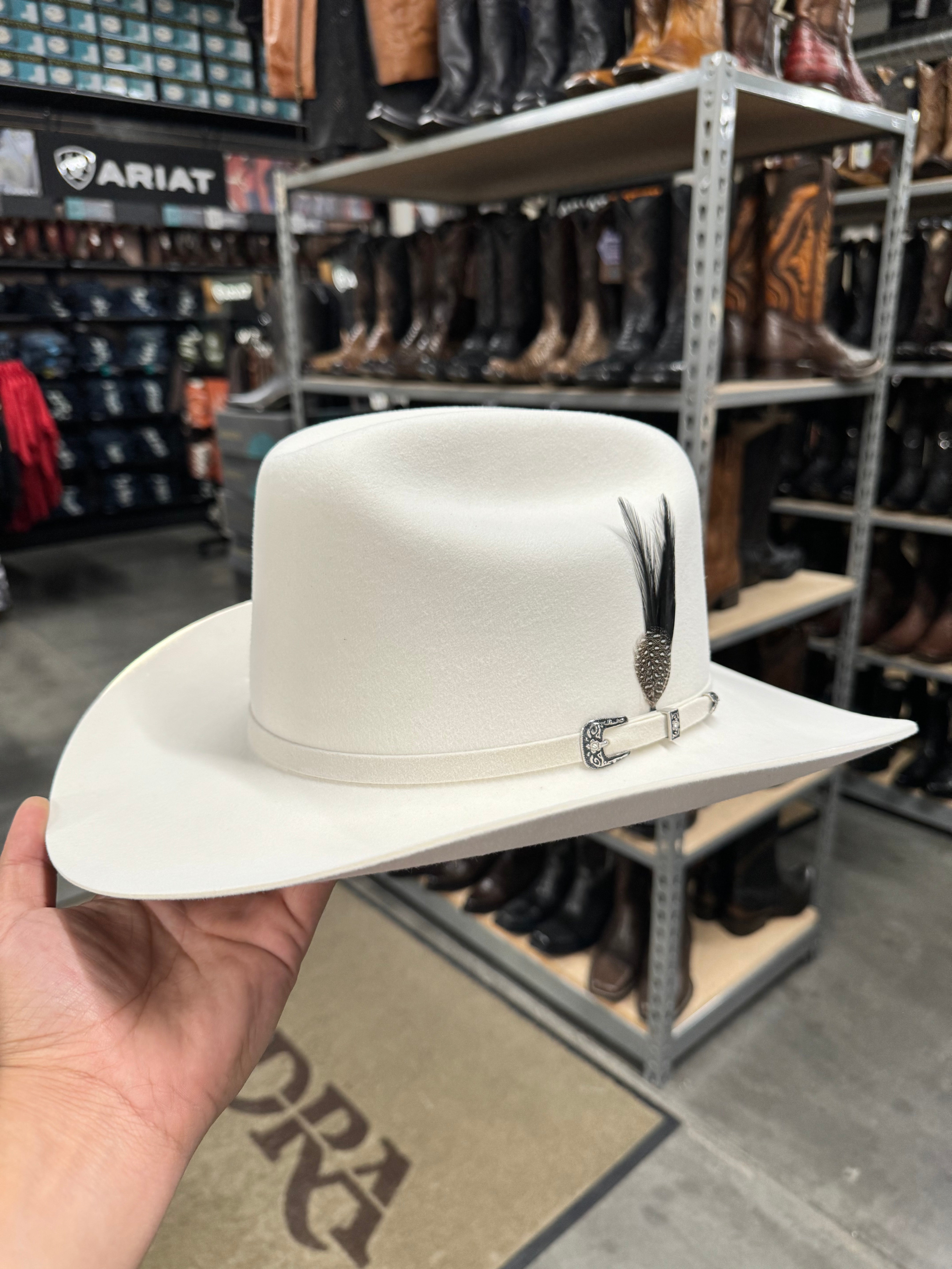 Tejana 30x Horma Sinaloa by Cuernos Chuecos (Blanca)