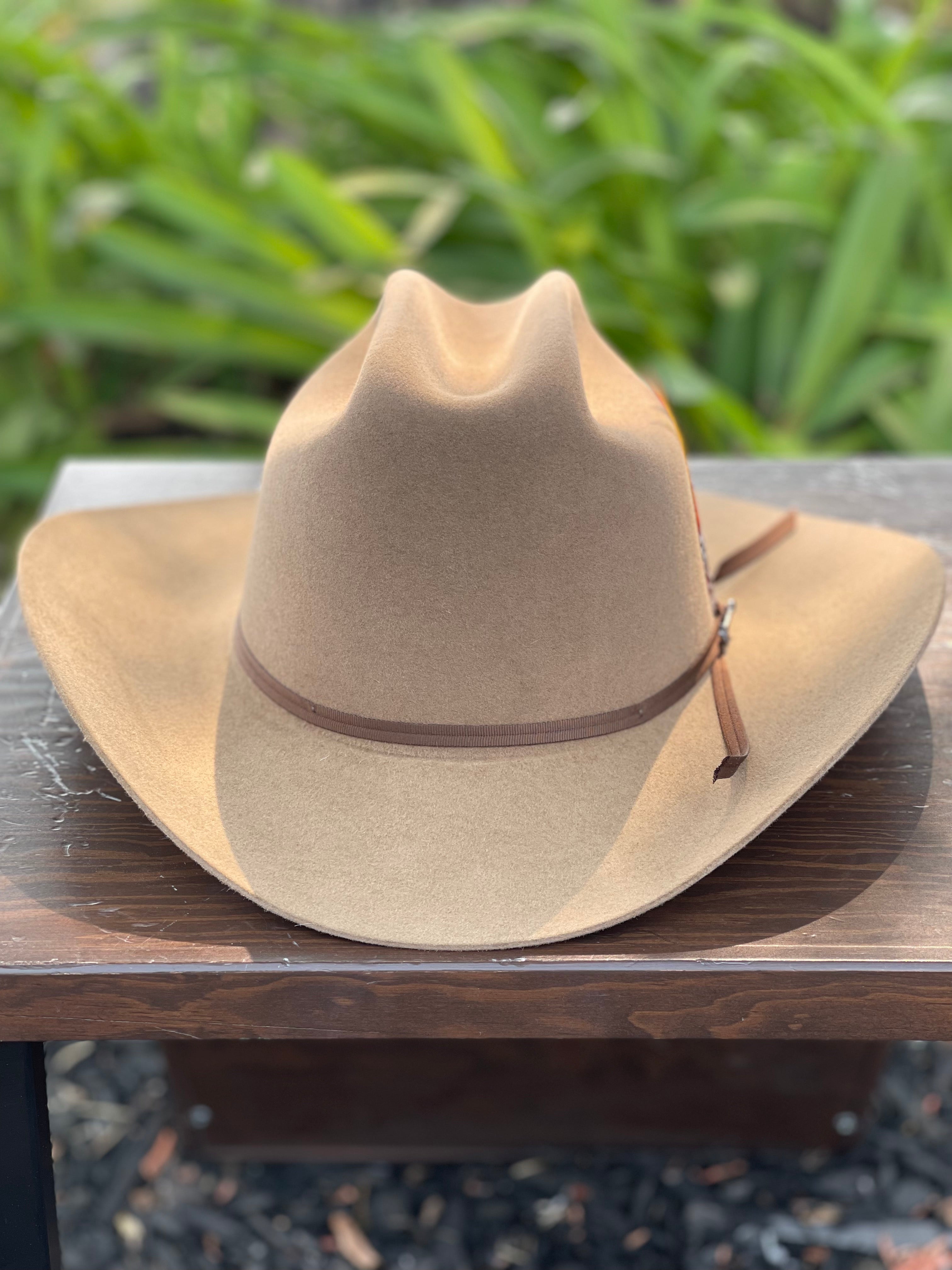 S.T 6x Spartan Sahara Cowboy Felt Hat Sinaloa (Copa Chica Falda/Brim 3.5")