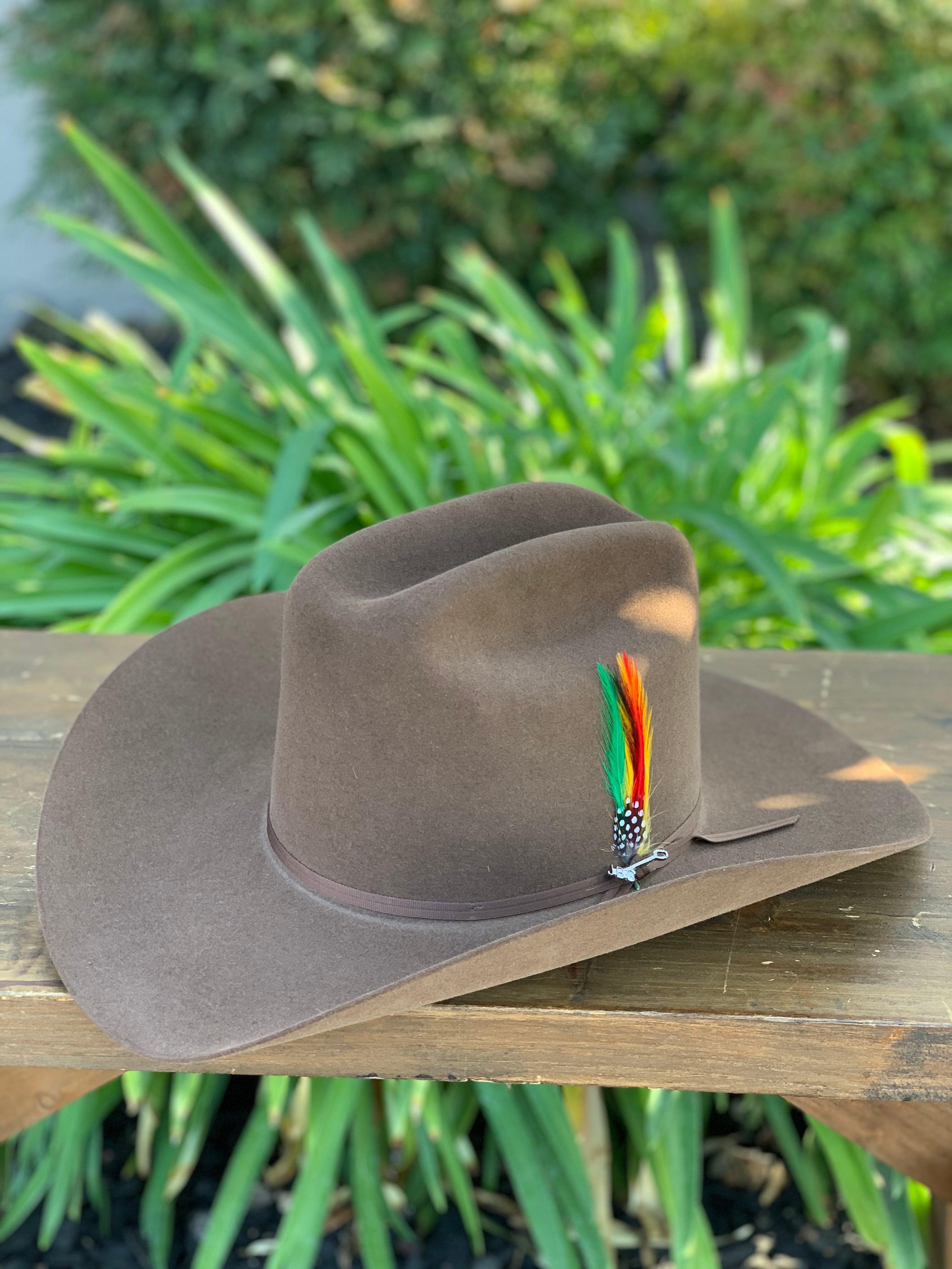 S.T 6x Rancher Acorn Cowboy Felt Hat (Copa Alta Falda/Brim 4")