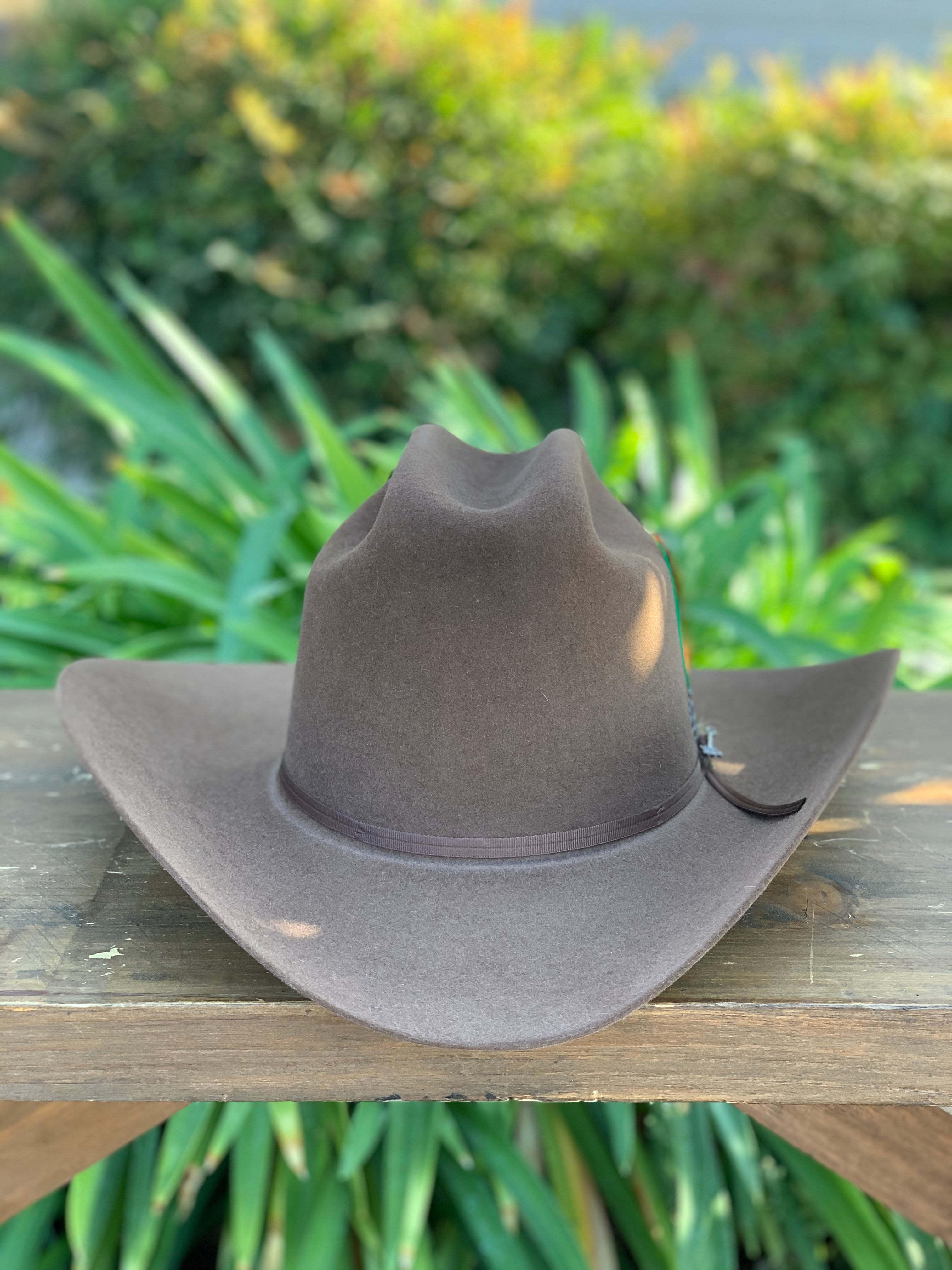 S.T 6x Rancher Acorn Cowboy Felt Hat (Copa Alta Falda/Brim 4")