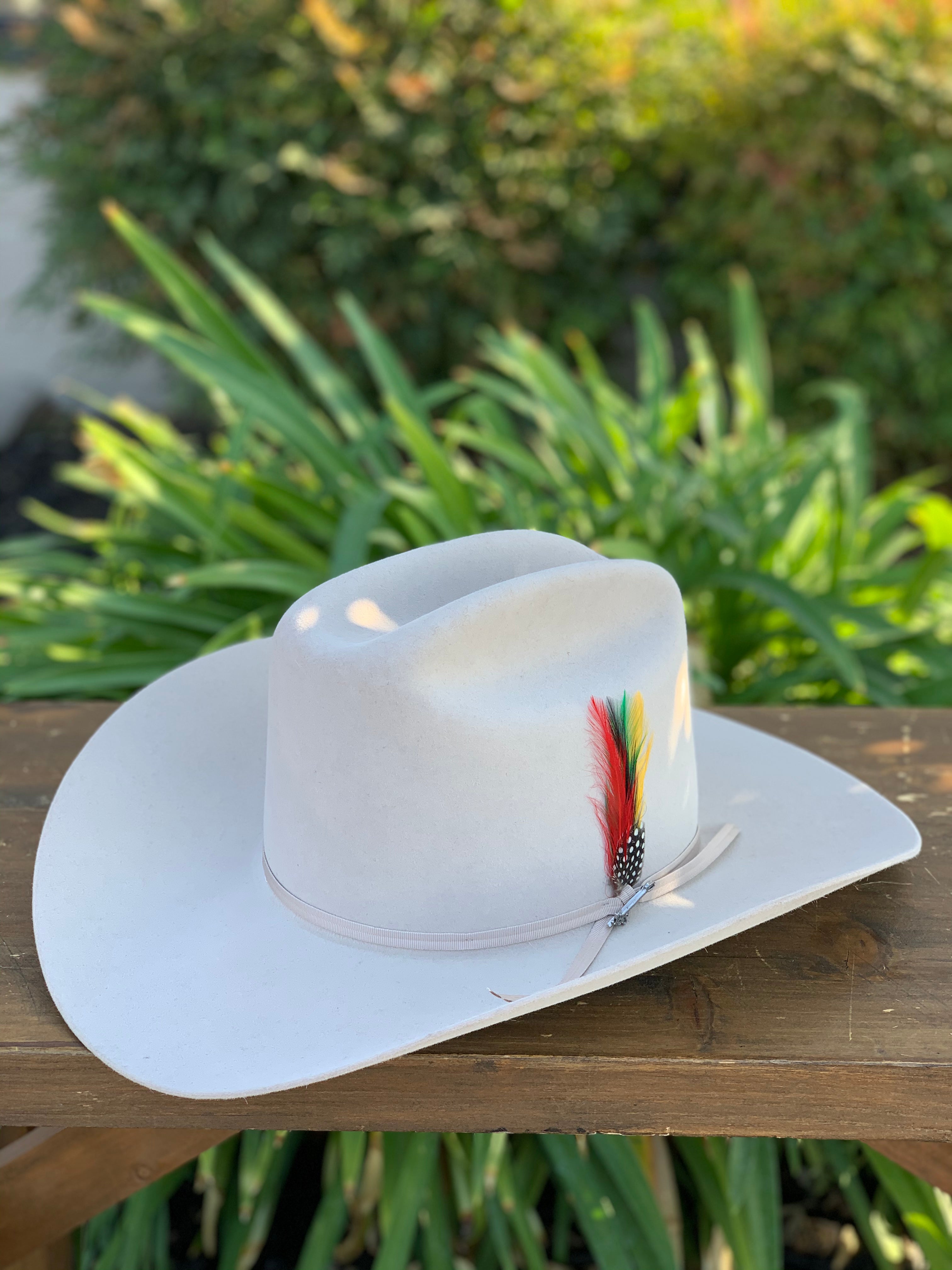 S.T 6x Rancher Silverbelly Cowboy Felt Hat (Copa Alta Falda/Brim 4")