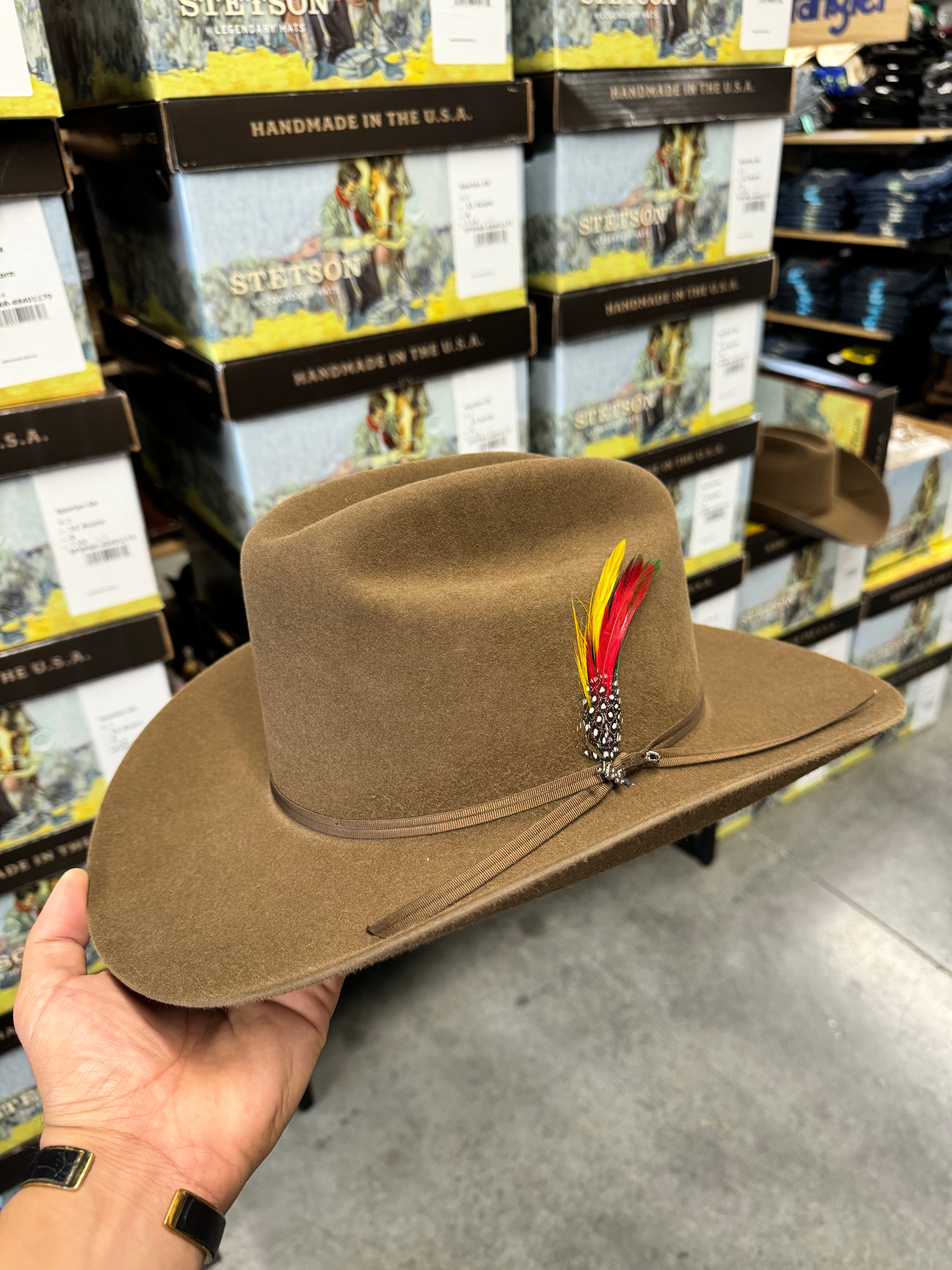 S.T 6x Spartan Acorn Cowboy Felt Hat Sinaloa (Copa Chica Falda/Brim 3.5")