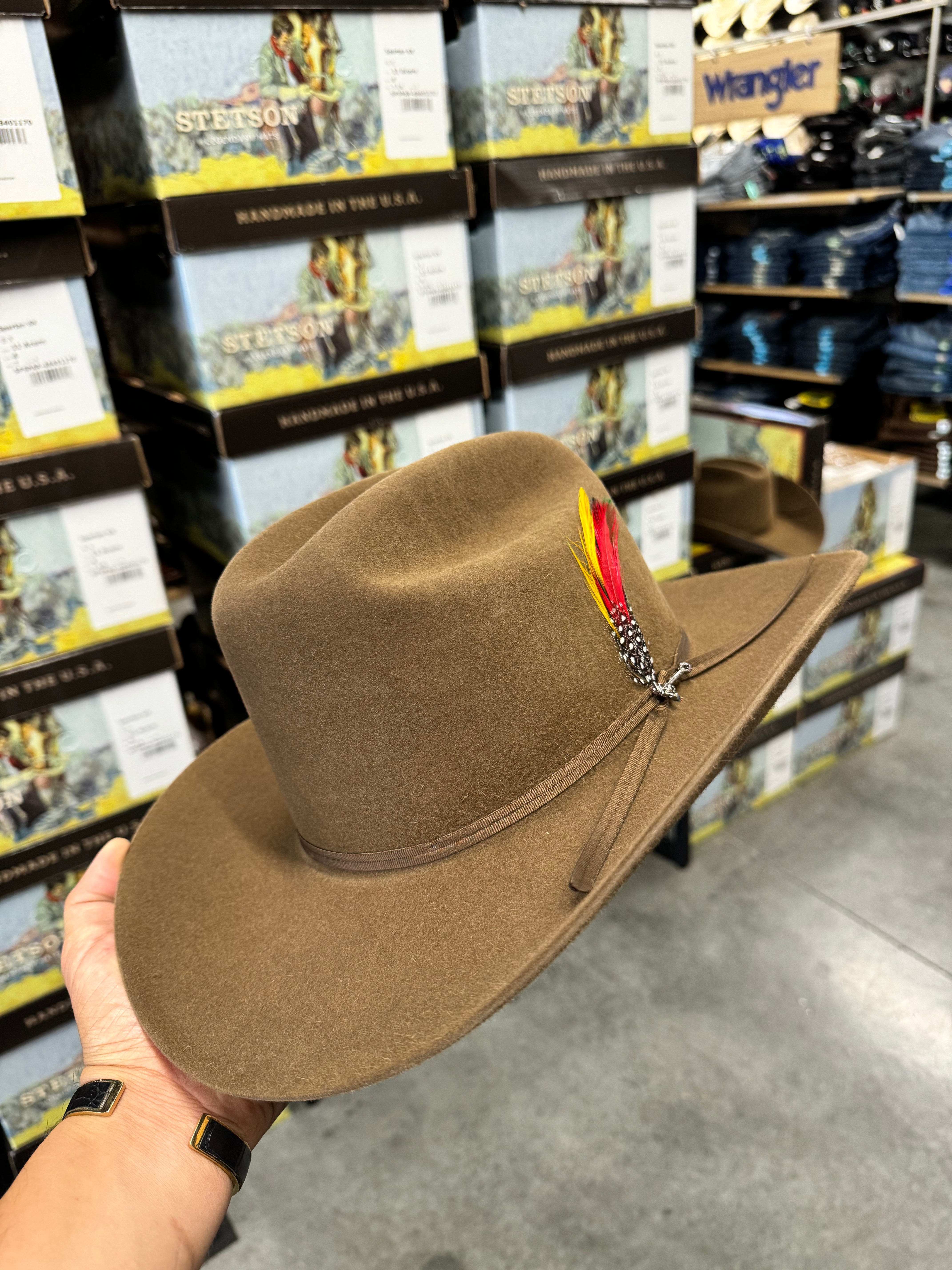 S.T 6x Spartan Acorn Cowboy Felt Hat Sinaloa (Copa Chica Falda/Brim 3.5")
