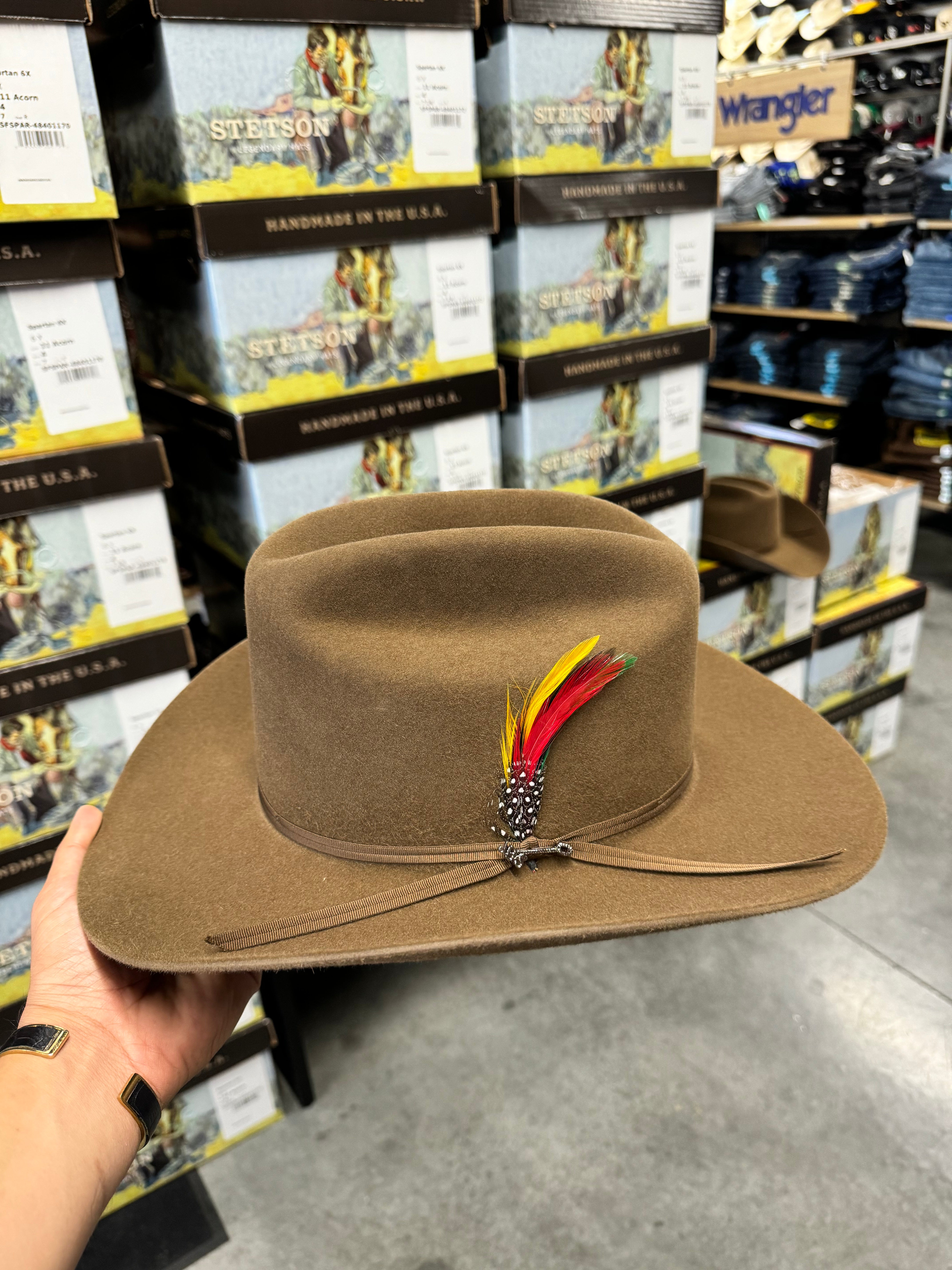 S.T 6x Spartan Acorn Cowboy Felt Hat Sinaloa (Copa Chica Falda/Brim 3.5")