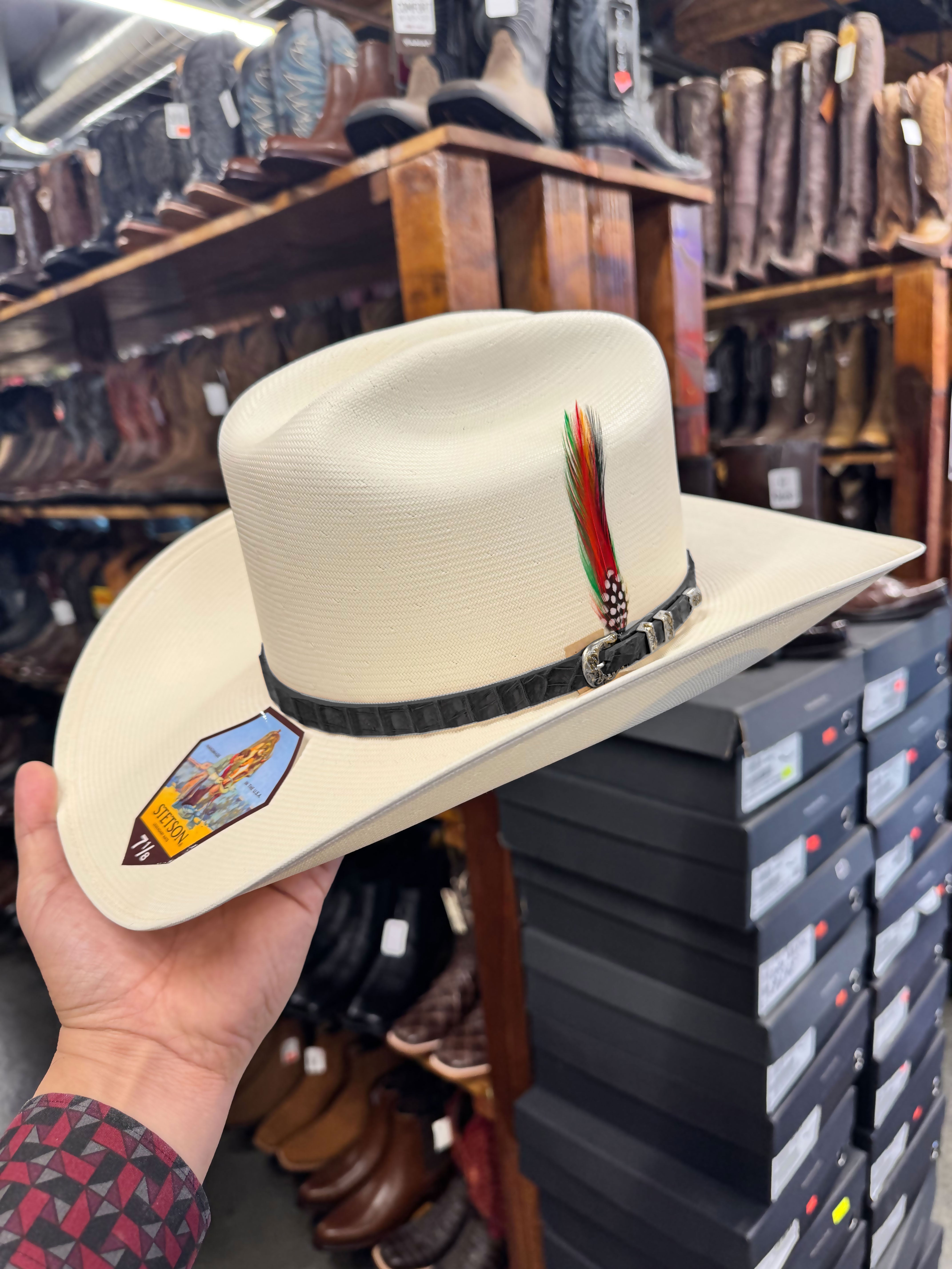 S.T El Jefe 5,000x S.TRAW COWBOY HAT