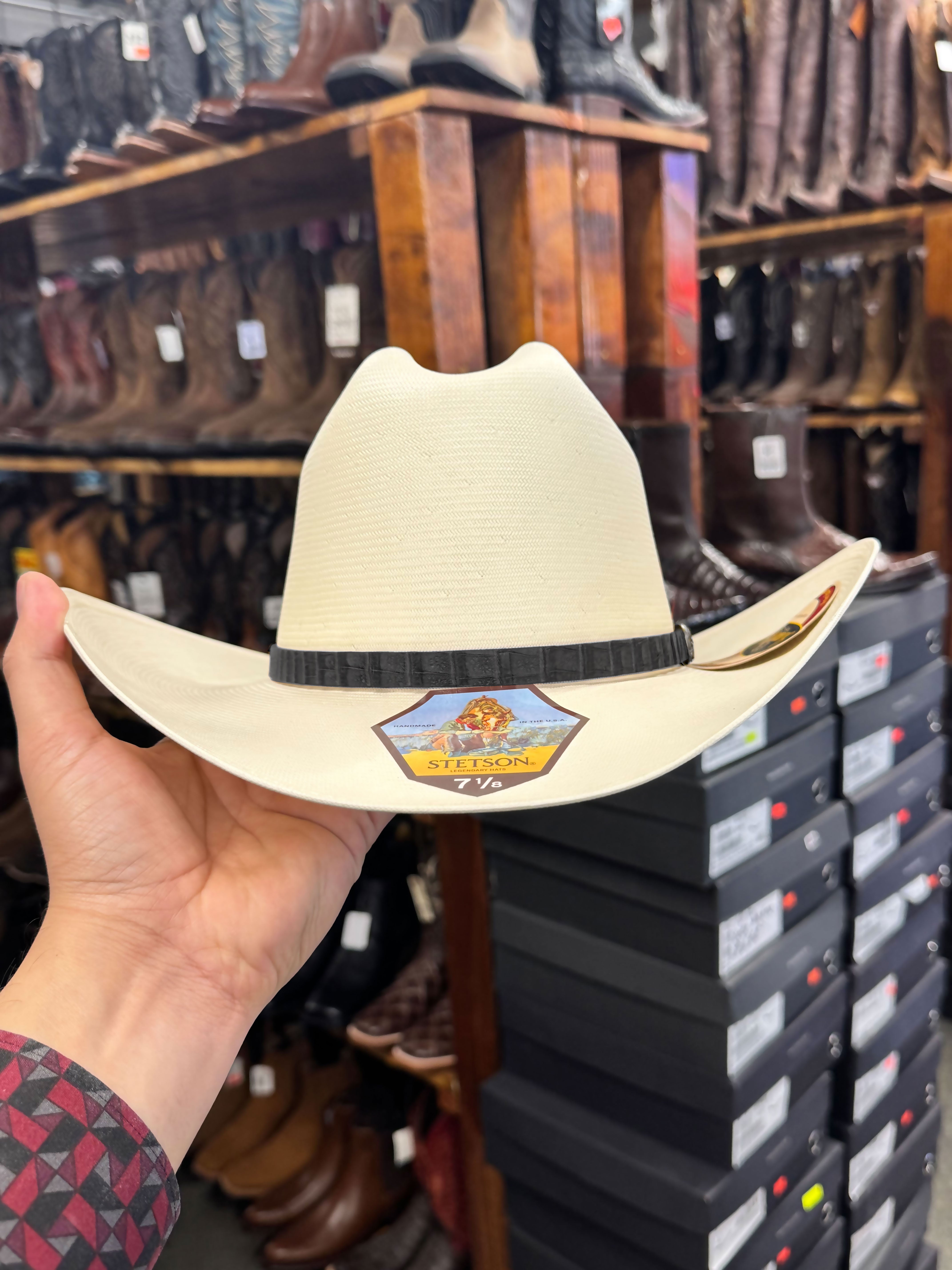 S.T El Jefe 5,000x S.TRAW COWBOY HAT