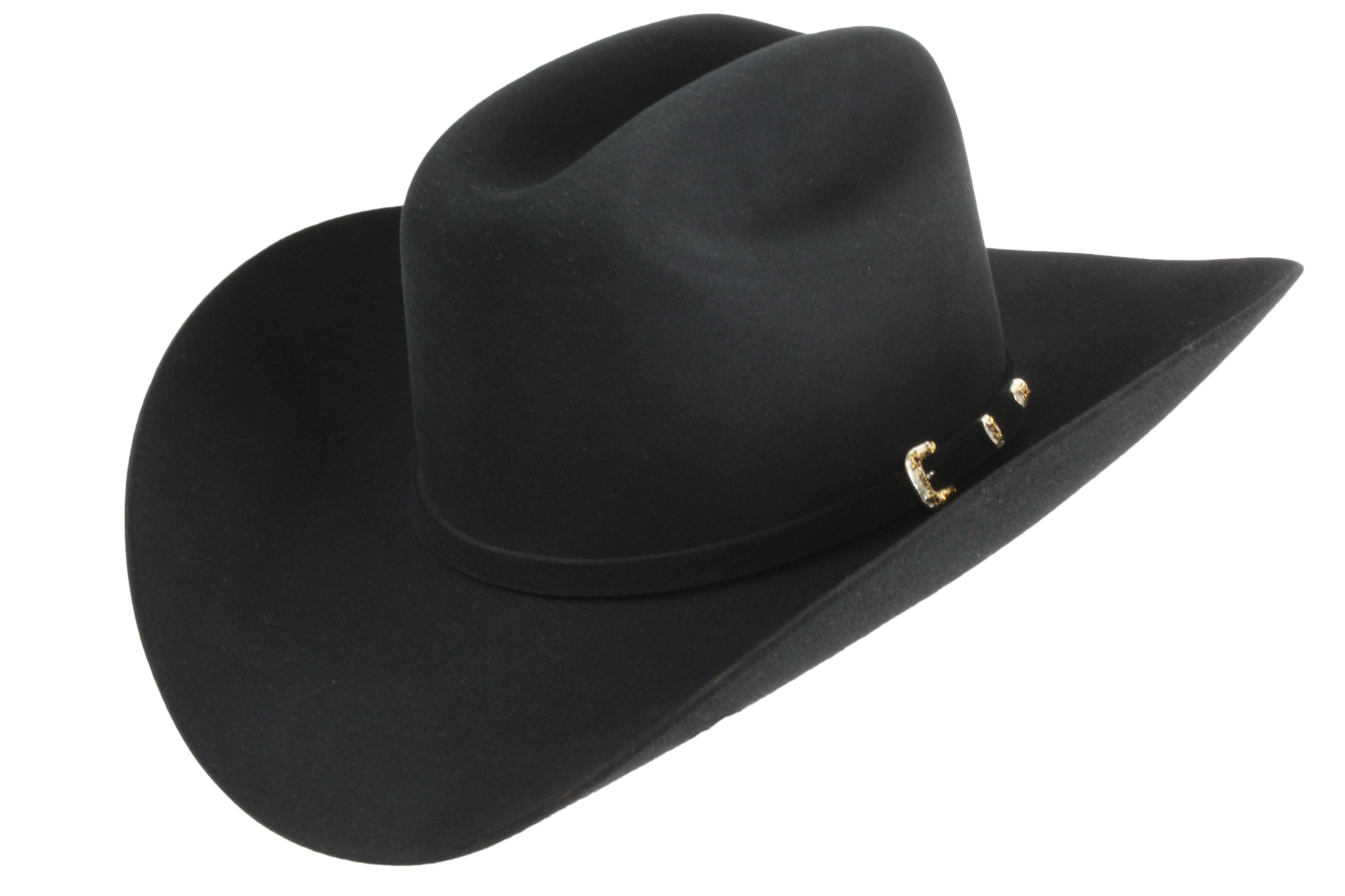 S.T El Patron Premier 30x Black Cowboy Felt Hat