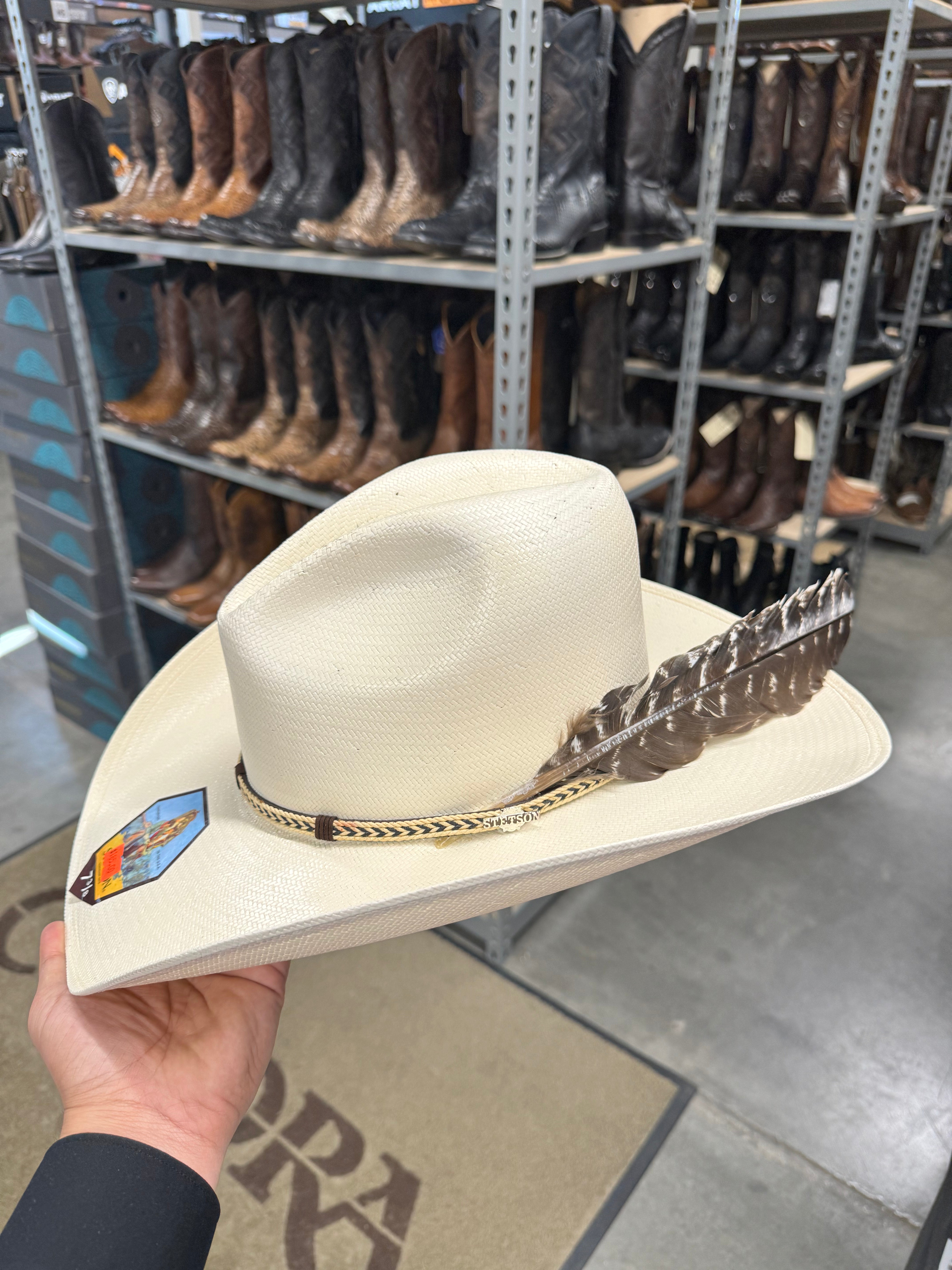 S.T Centennial 10X Straw Hat 4 1/2" Brim