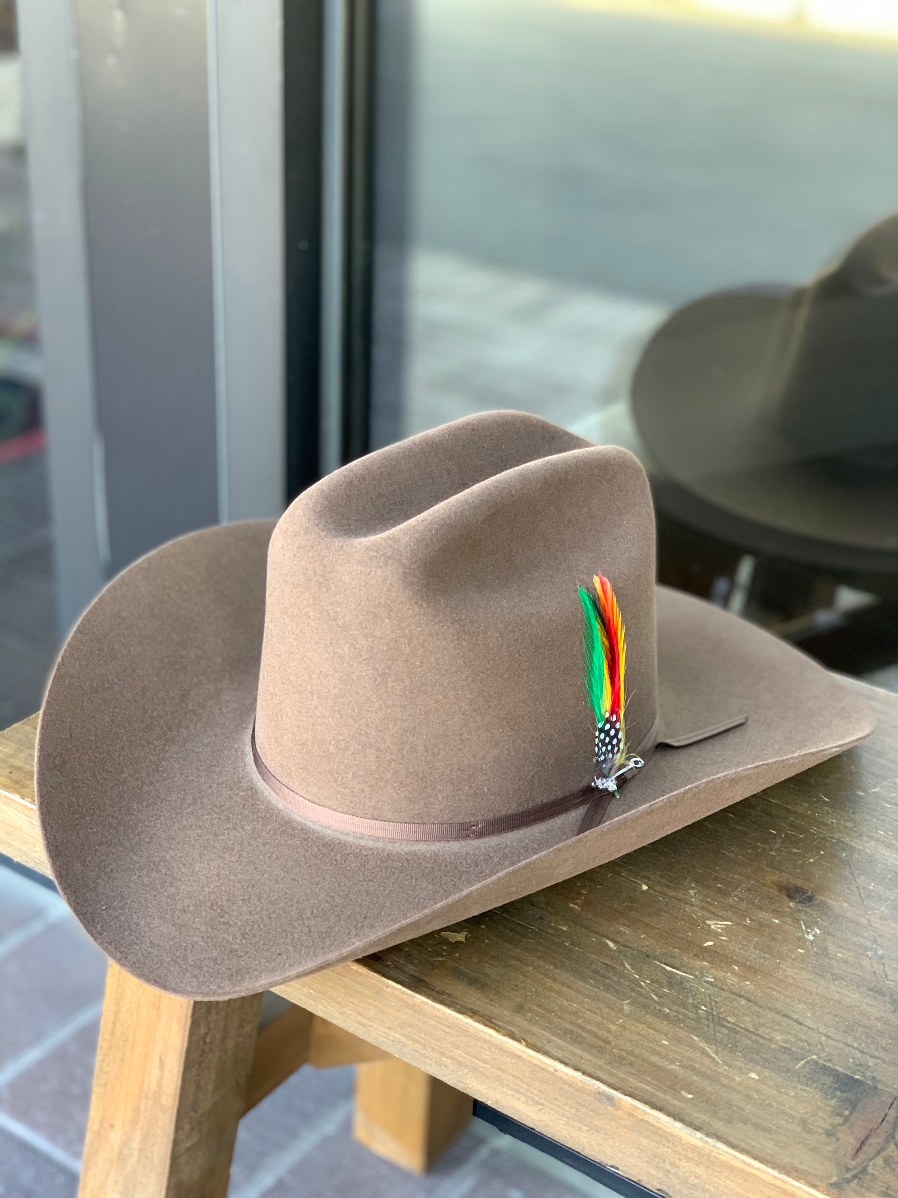 S.T 6x Rancher Acorn Cowboy Felt Hat (Copa Alta Falda/Brim 4")