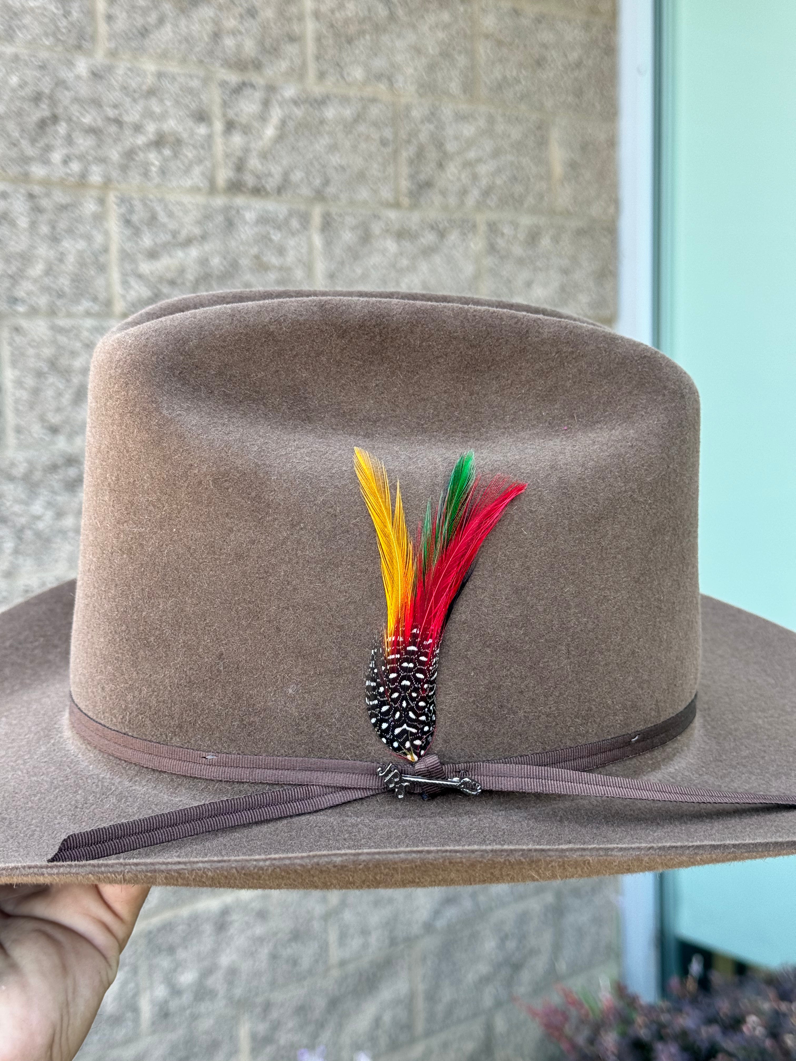 S.T 6x Rancher Acorn Cowboy Felt Hat (Copa Alta Falda/Brim 3.5")