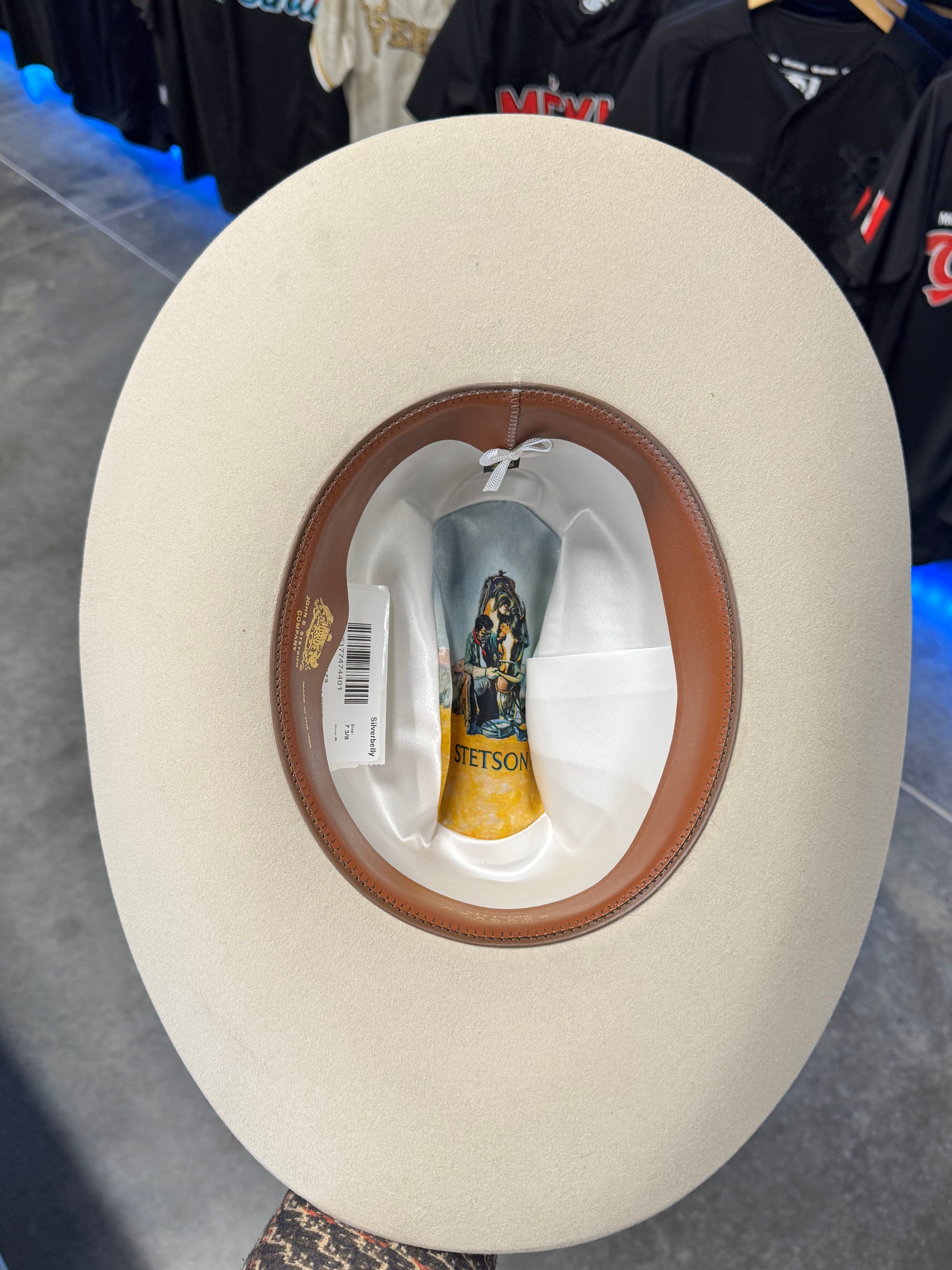 S.T 6x Spartan Silverbelly Cowboy Felt Hat Sinaloa (Copa Chica Falda/Brim 4")