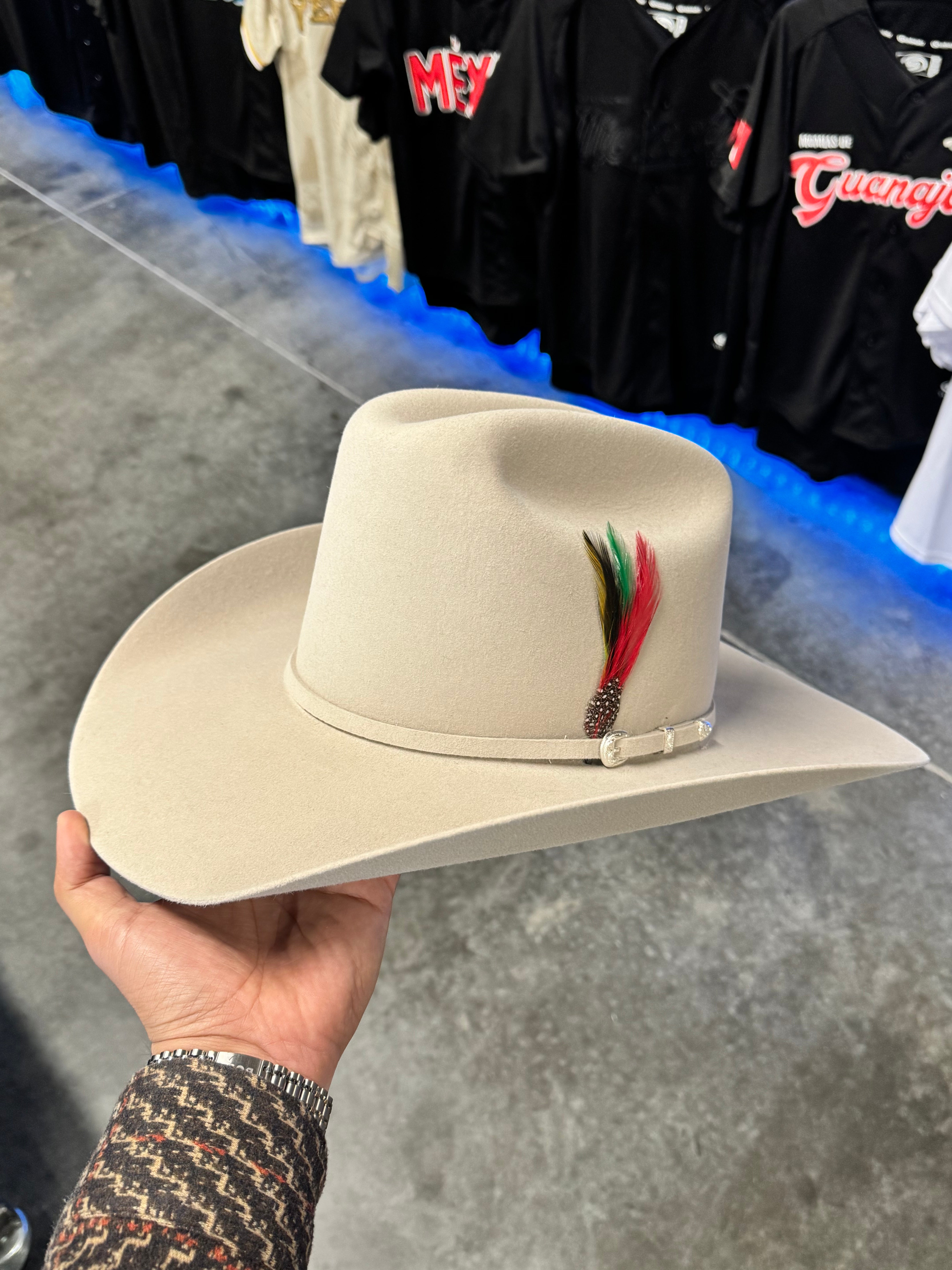 S.T 6x Mezcal Color Silverbelly (Copa Alta 5" Falda 4")