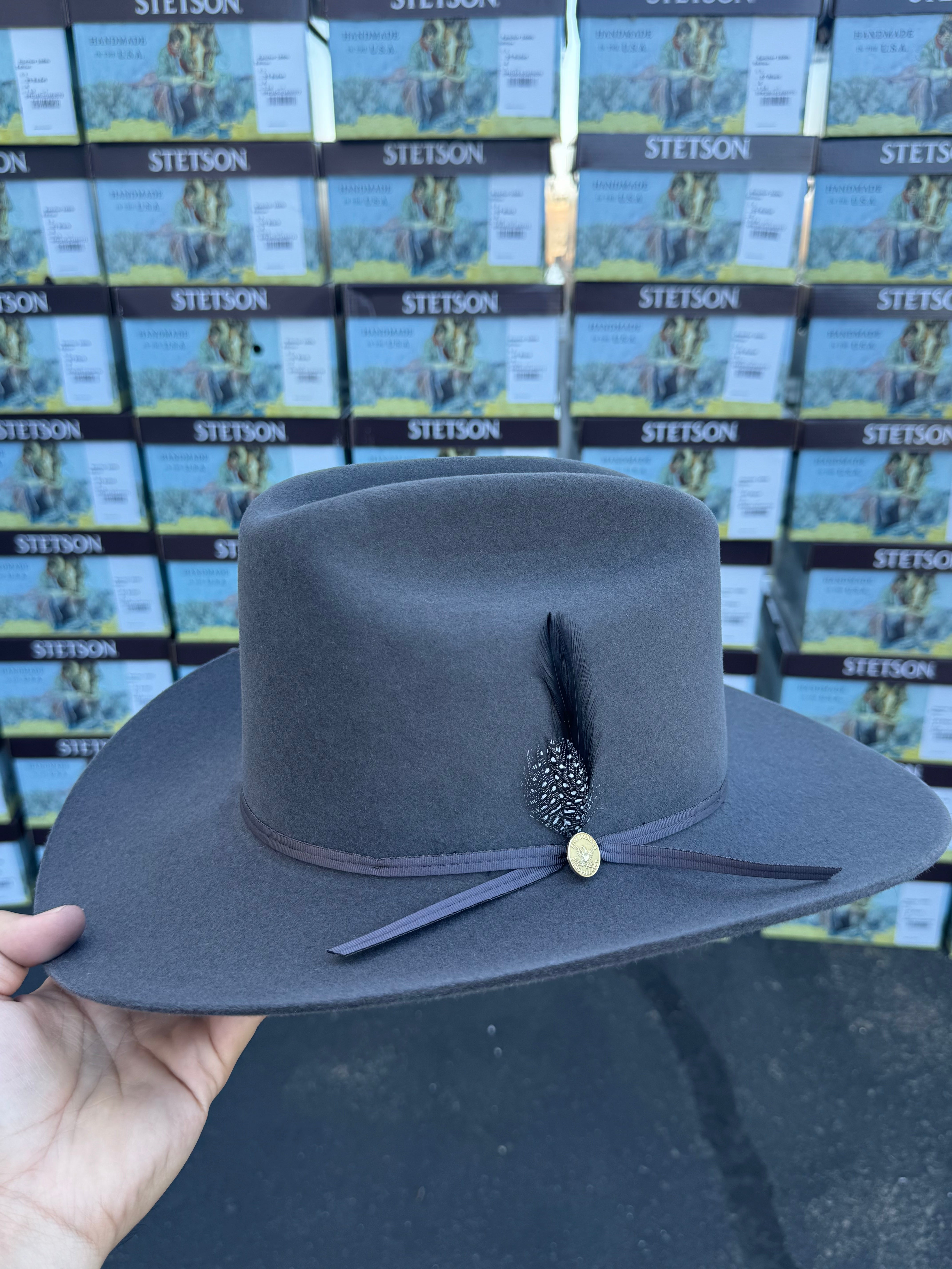 S.T 6x Rancher Bullet Cowboy Felt Hat Sinaloa (Copa Alta Falda/Brim 3.5") 160th EDITION