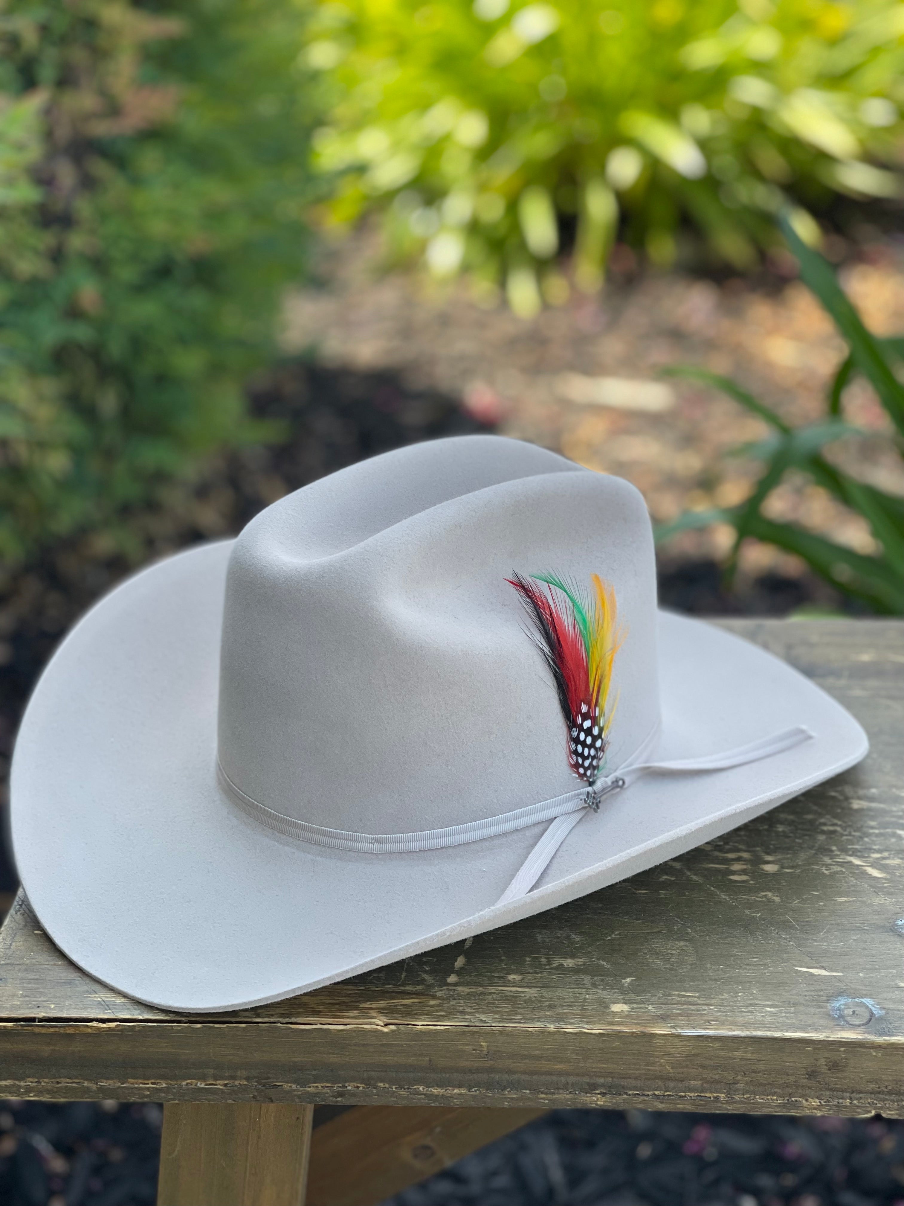 S.T 6x Spartan Silverbelly Cowboy Felt Hat Sinaloa (Copa Chica Falda/Brim 3.5")