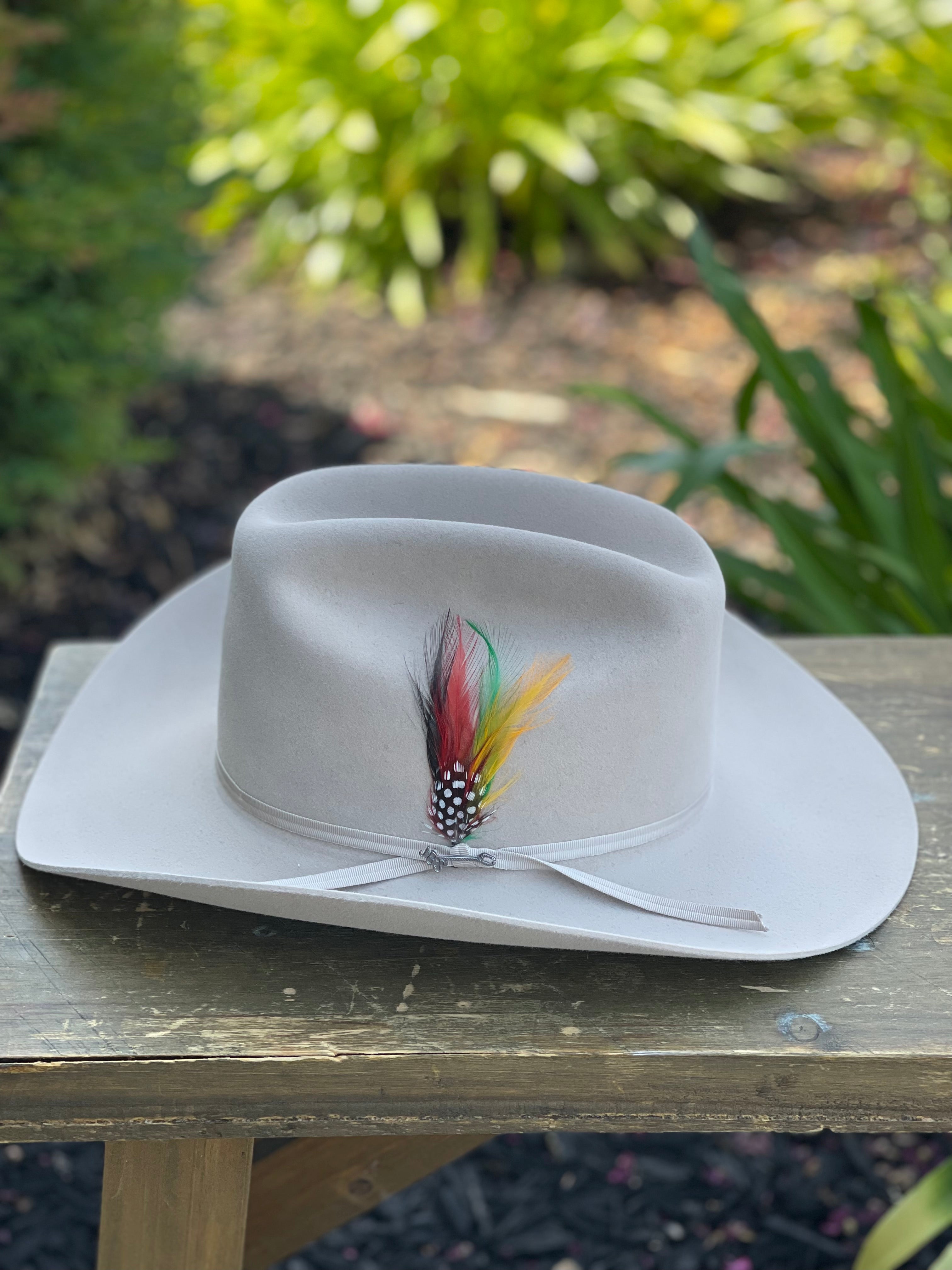 S.T 6x Spartan Silverbelly Cowboy Felt Hat Sinaloa (Copa Chica Falda/Brim 3.5")