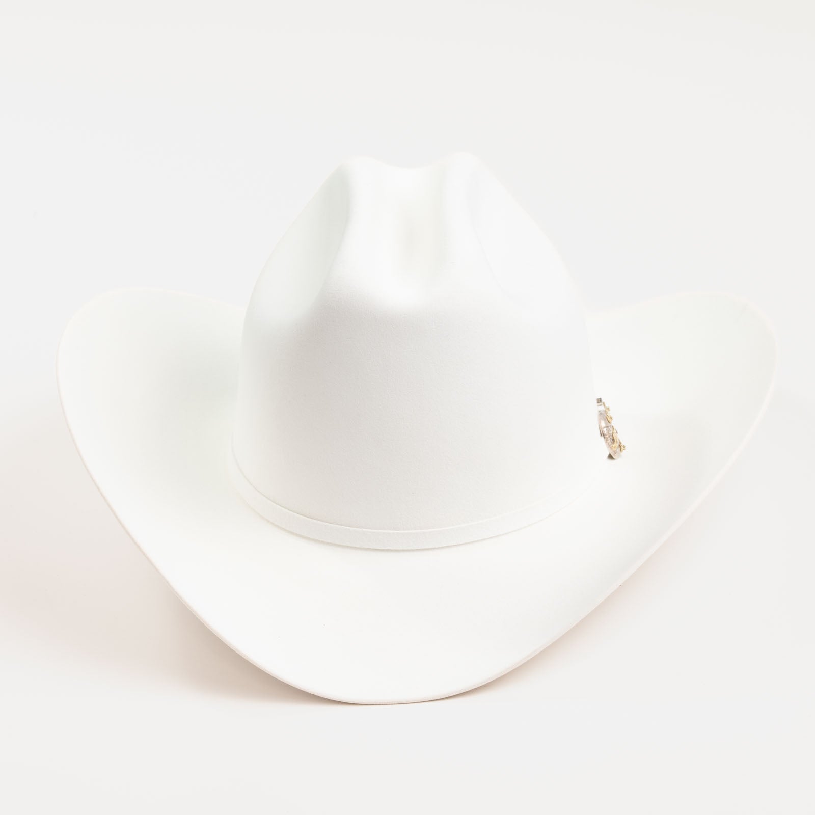 Imperial in White | Larry Mahan Fur Felt Western