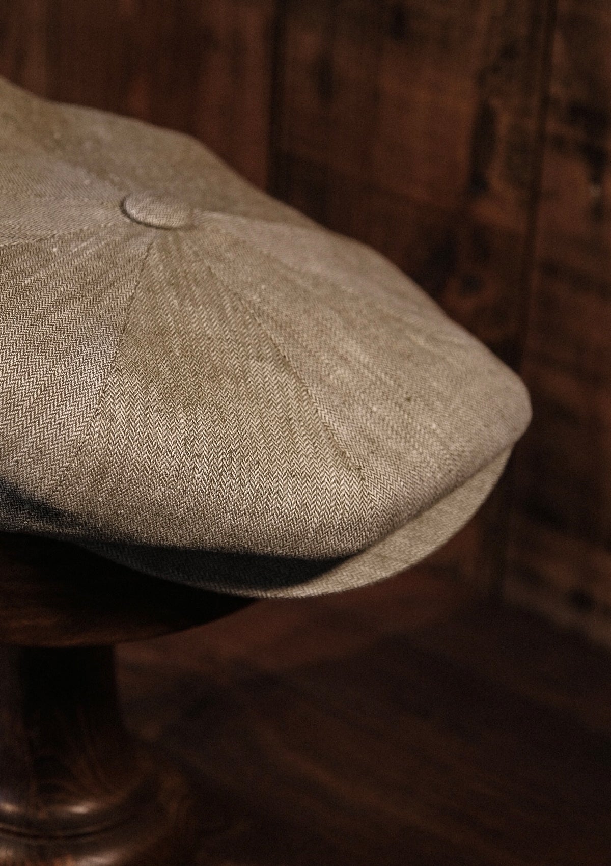 Stanton Baker Boy - (Wide-Width) Dried Sage Linen