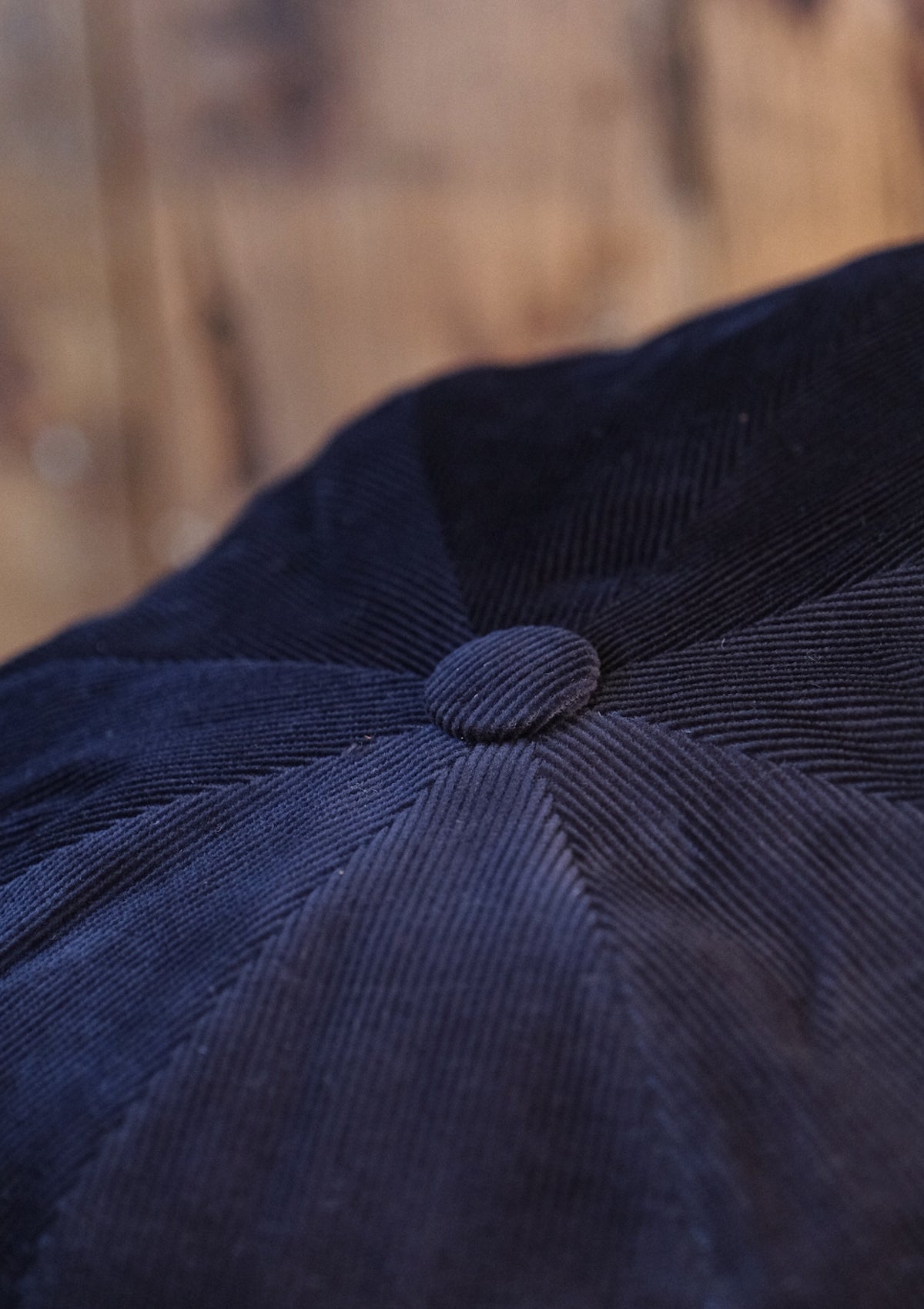 Stanton Baker Boy - (Wide Width) Navy Needlecord