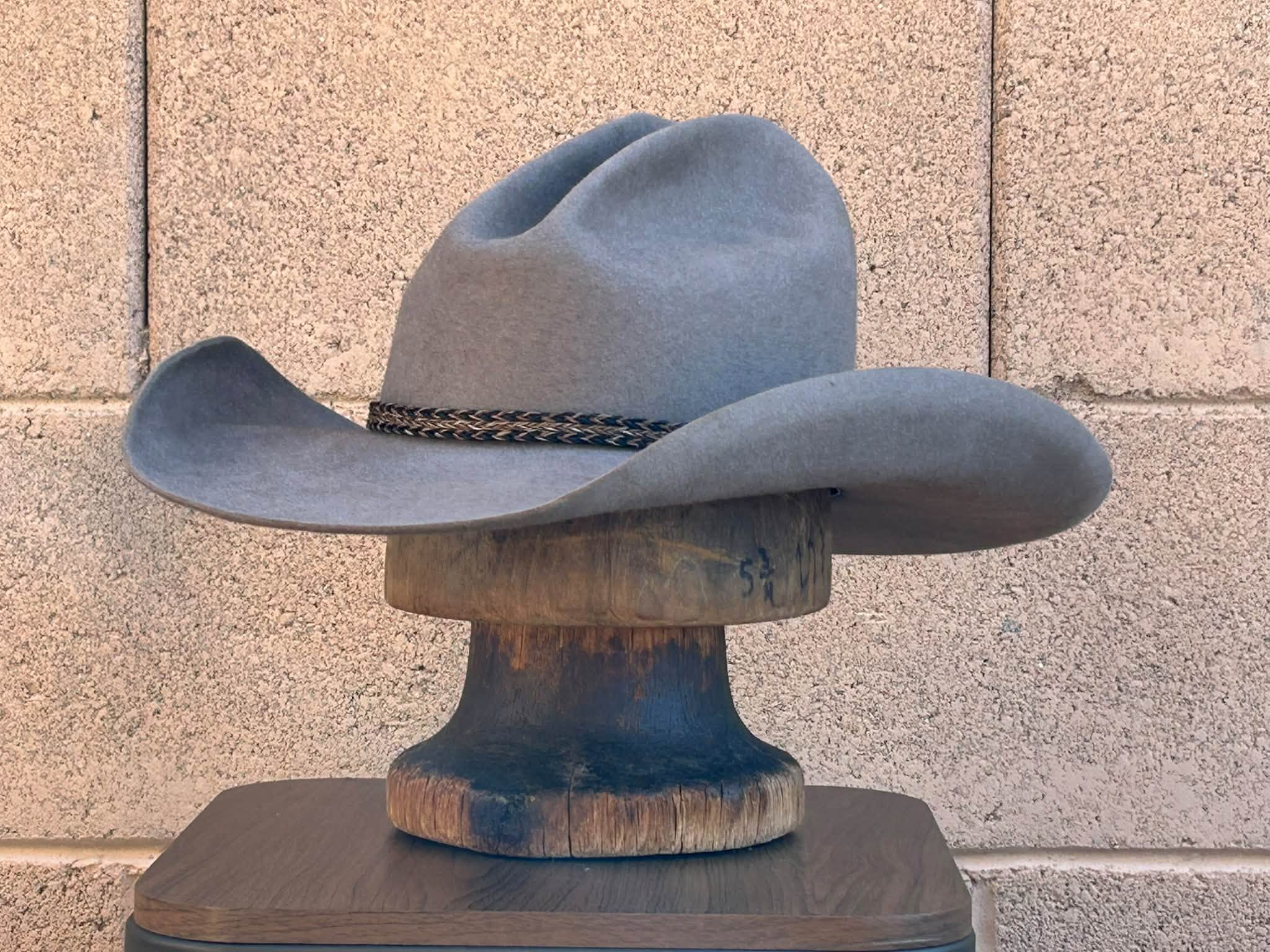 Montana Slope Gus Style Pure Beaver Belly Cowboy Hat