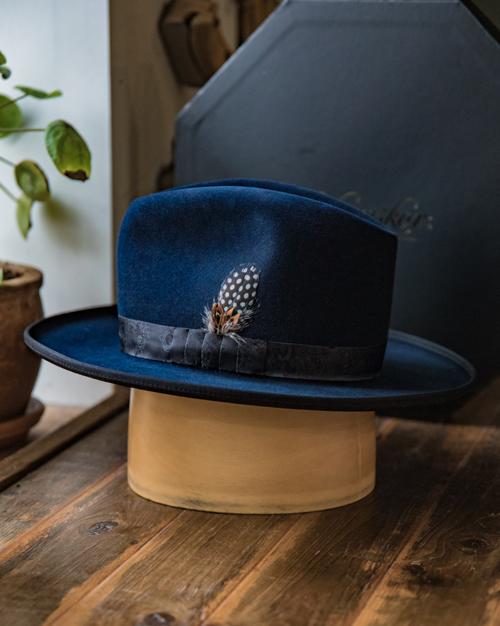 The Midnight Paisley Fedora