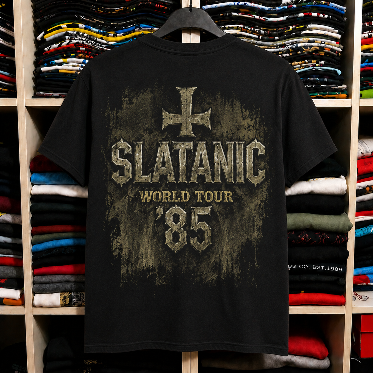 Hard To Find Vintage Slayer Tour Tee, Nearly Sold Out