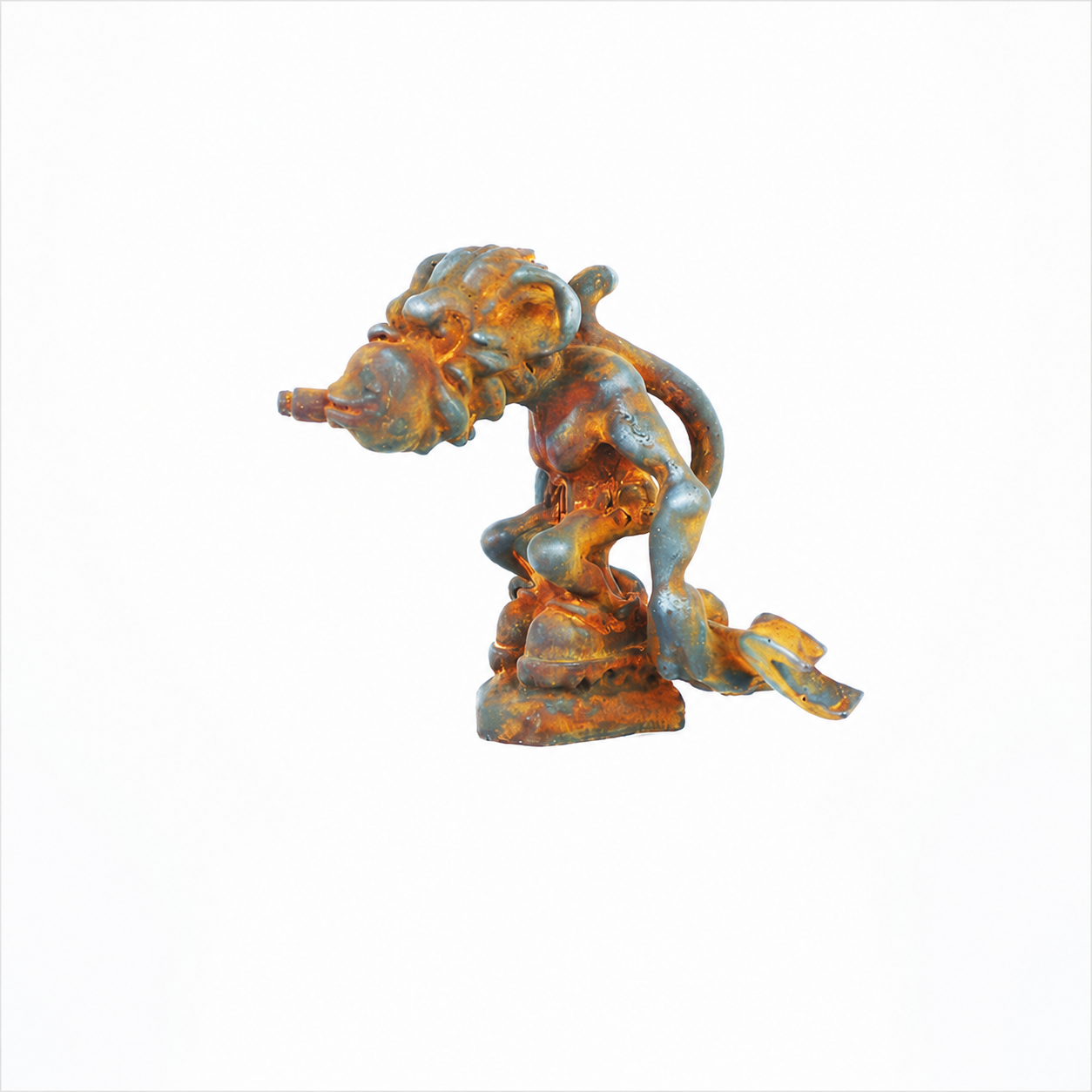 Grease Monkey Knuckle Dragger Hood Ornament