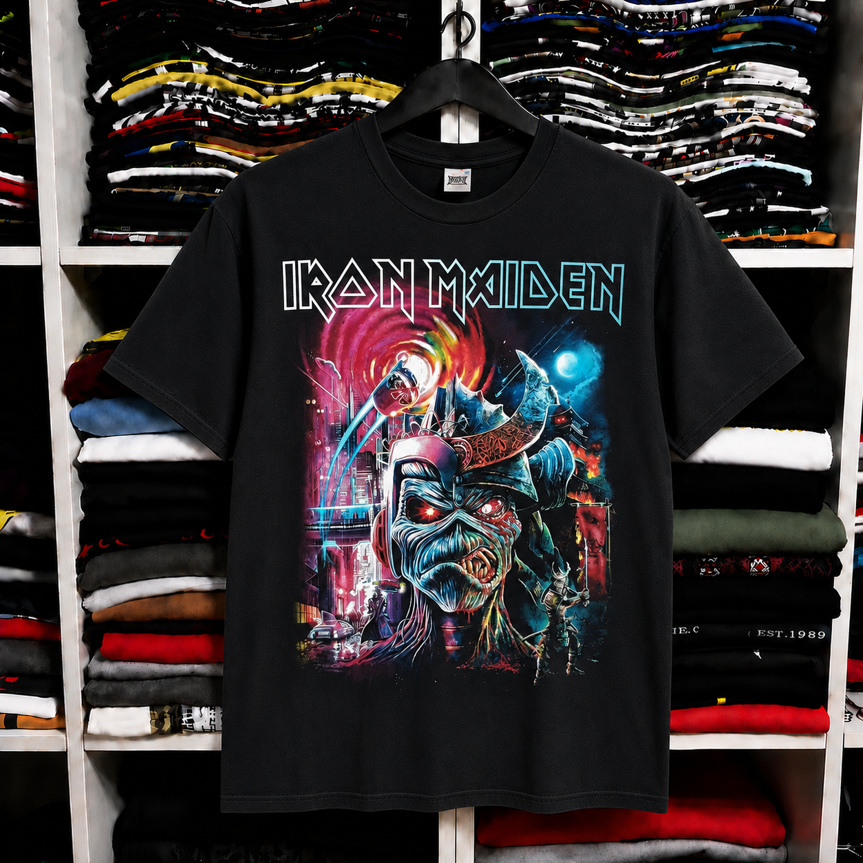 Rare Hard To Find Vintage Iron Maiden T-Shirt