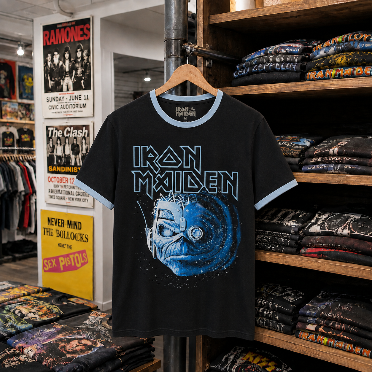 Rare Hard To Find Vintage Iron Maiden T-Shirt