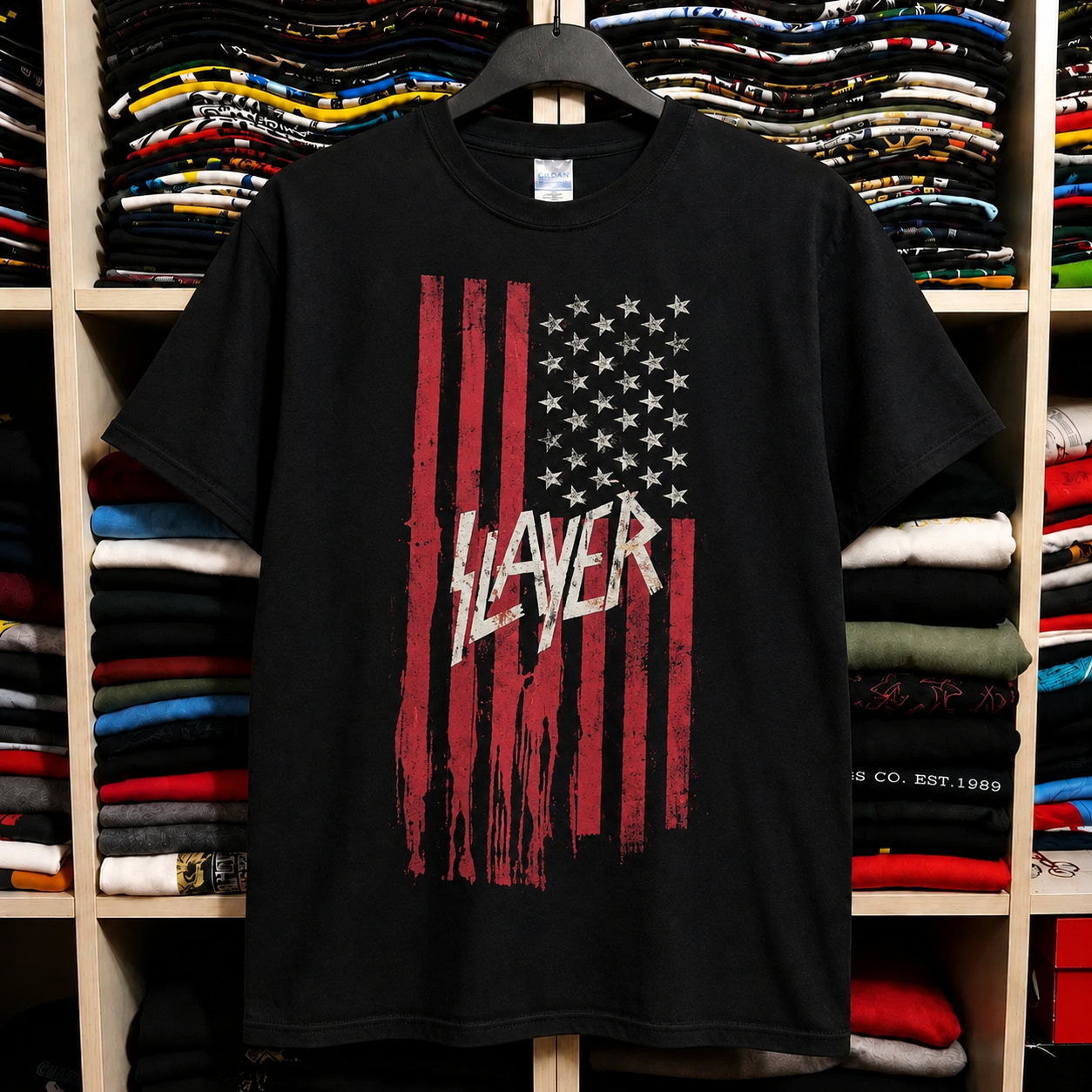 Rare Authentic Vintage Slayer Band T-Shirt, Nearly Sold Out Collectors Piece