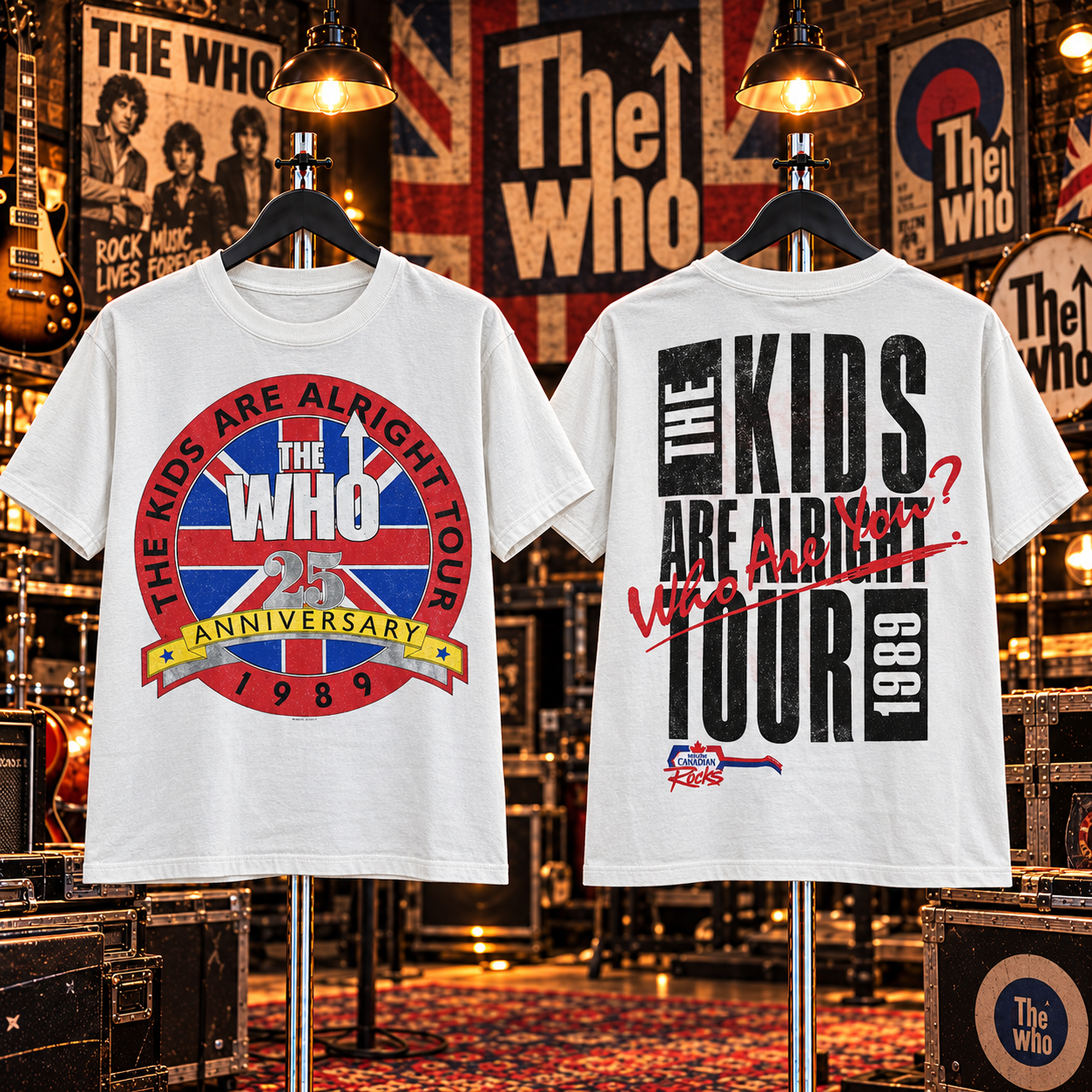 Vintage The Who Concert T Shirt