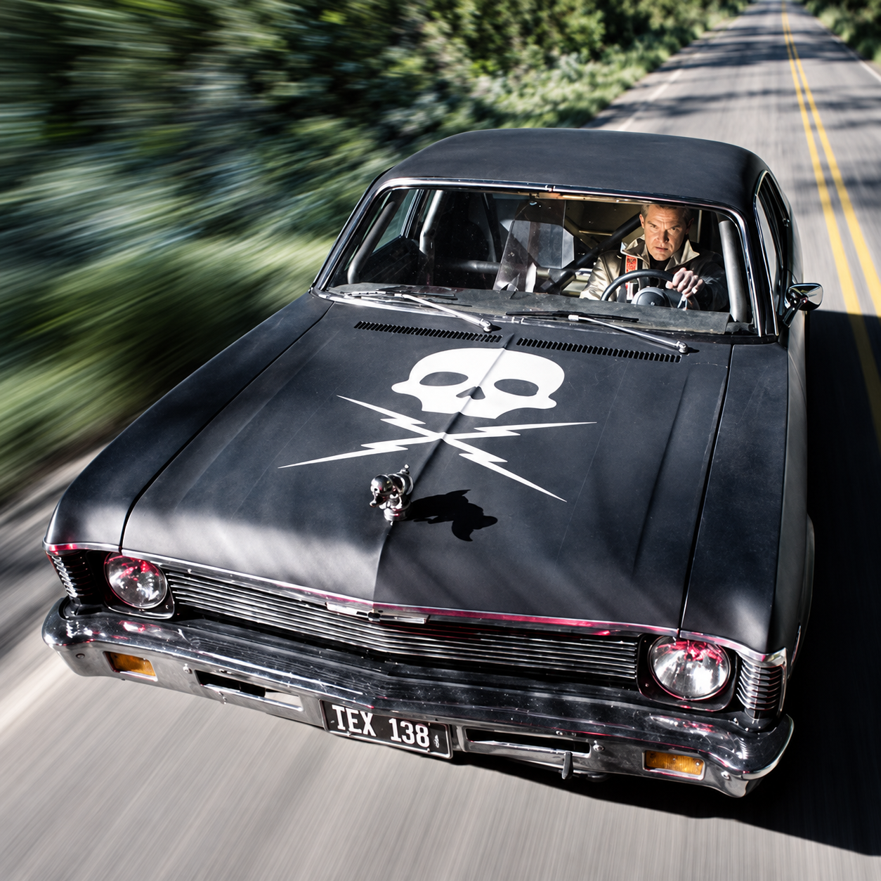 Death proof duck/convoy duck  Hood Ornament