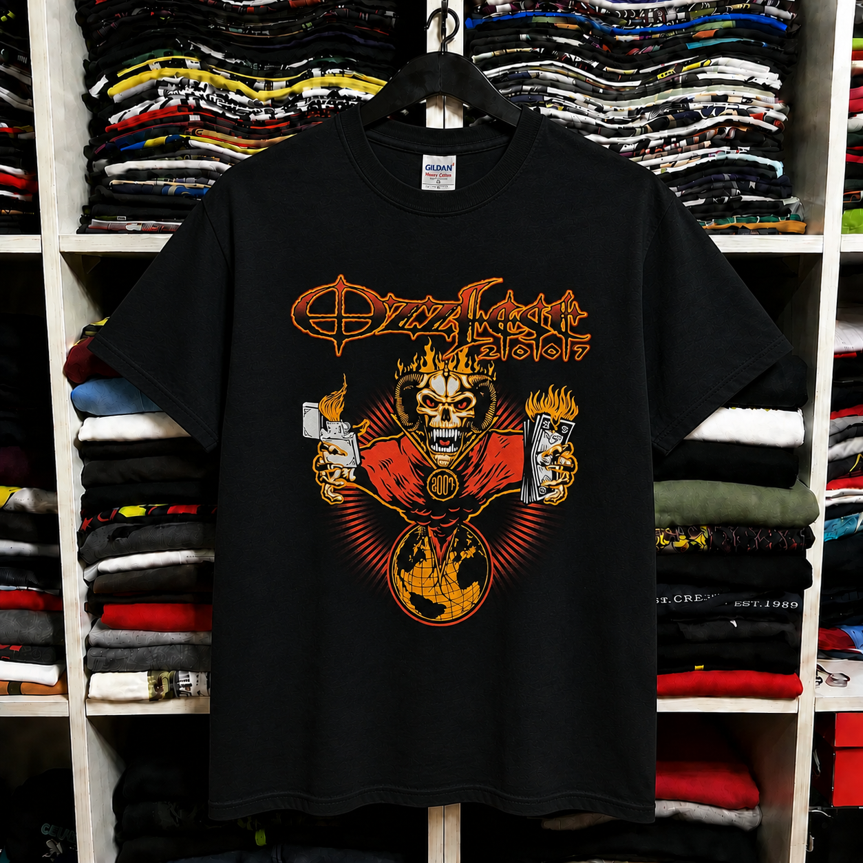 ☠️Ozzfest 1996-2008 Tour band t-shirt Collection🎸