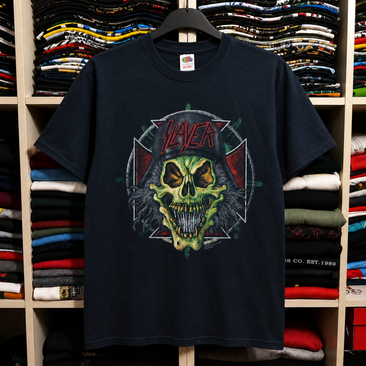 Hard To Find Vintage Slayer Tour Tee, Nearly Sold Out