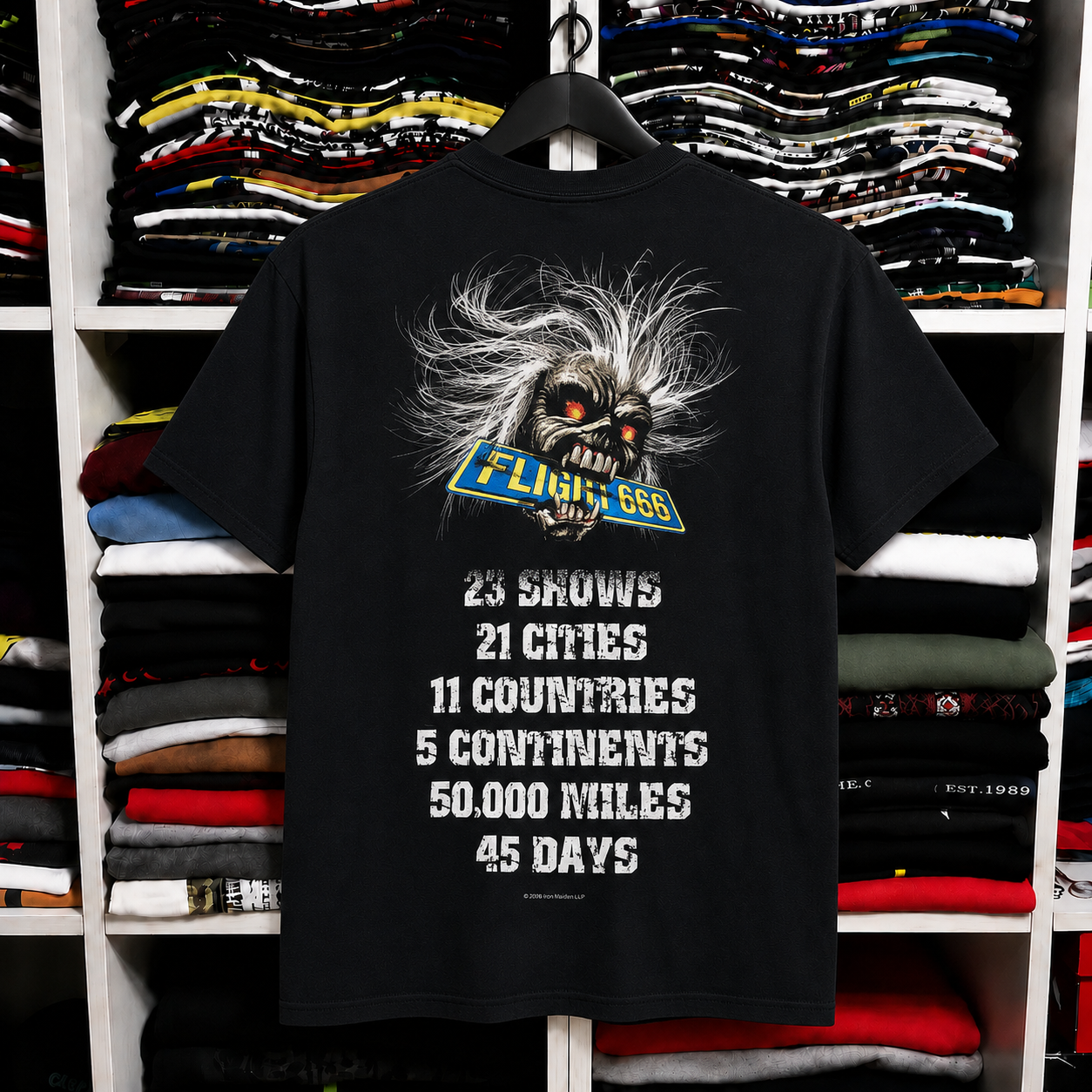Rare Hard To Find Vintage Iron Maiden T-Shirt