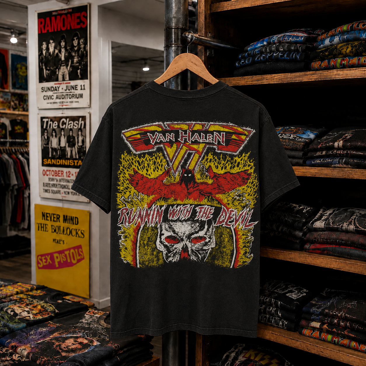 Rare Hard To Find Vintage Van Halen T-Shirt
