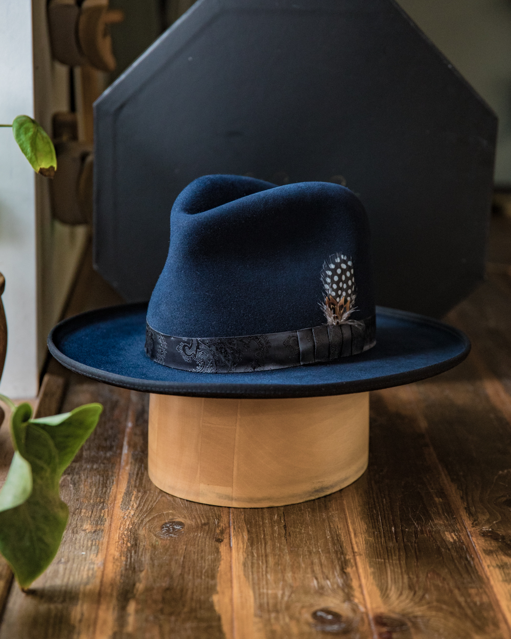 The Midnight Paisley Fedora