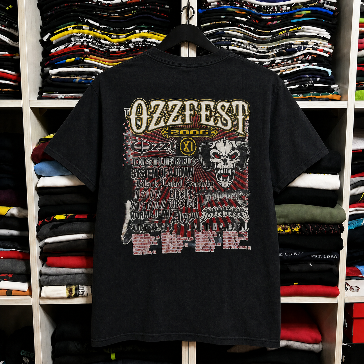 ☠️Ozzfest 1996-2008 Tour band t-shirt Collection🎸