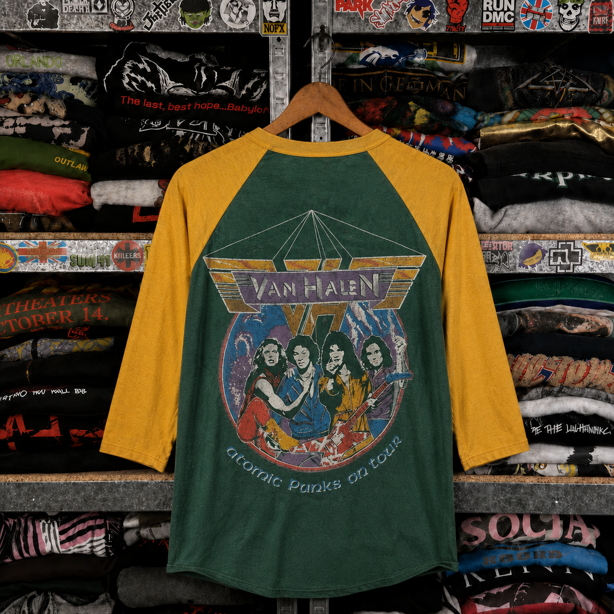 Vintage Van Halen Raglan T-Shirt
