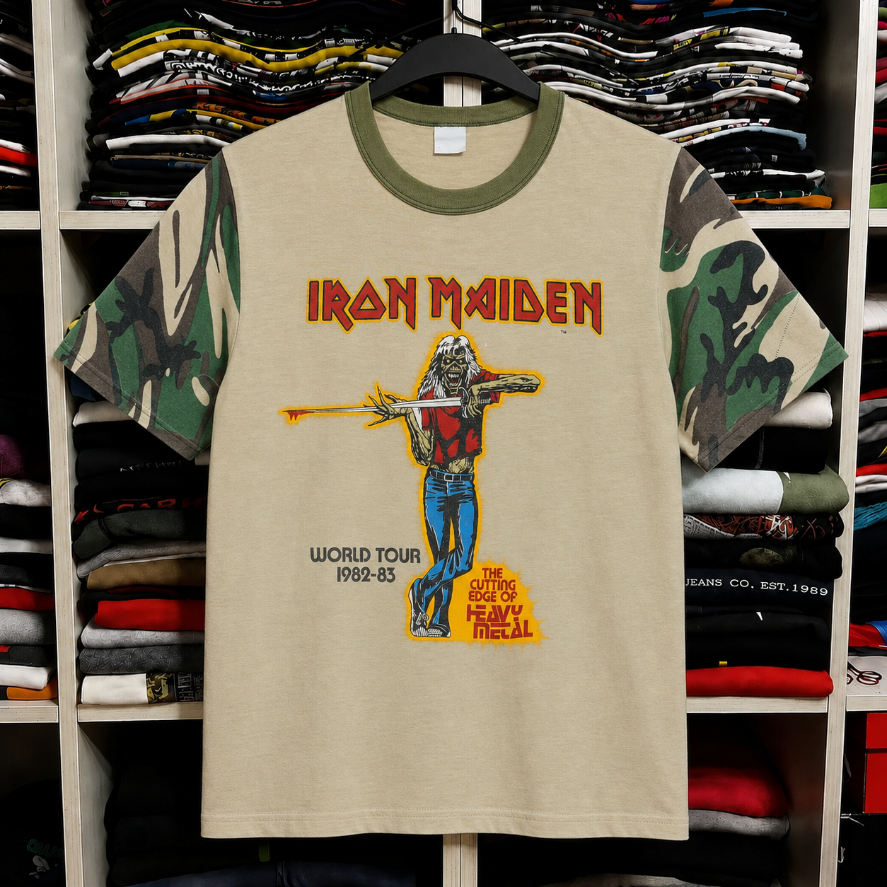 Rare Hard To Find Vintage Iron Maiden T-Shirt