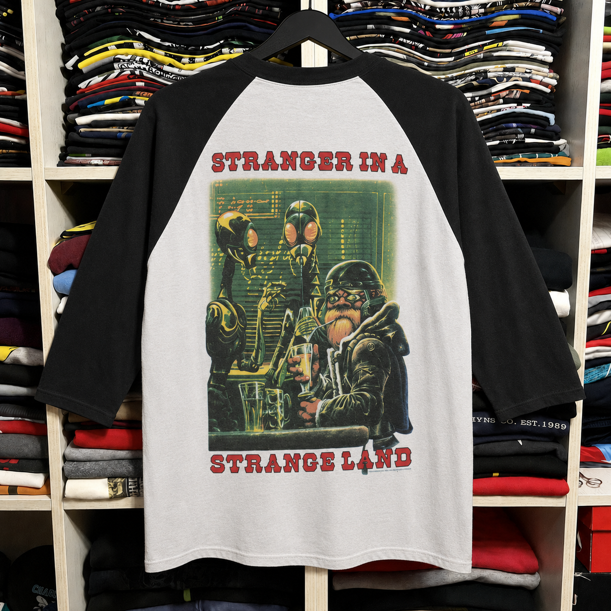 Rare Hard To Find Vintage Iron Maiden Raglan T-Shirt, Nearly Sold Out Collectors Piece